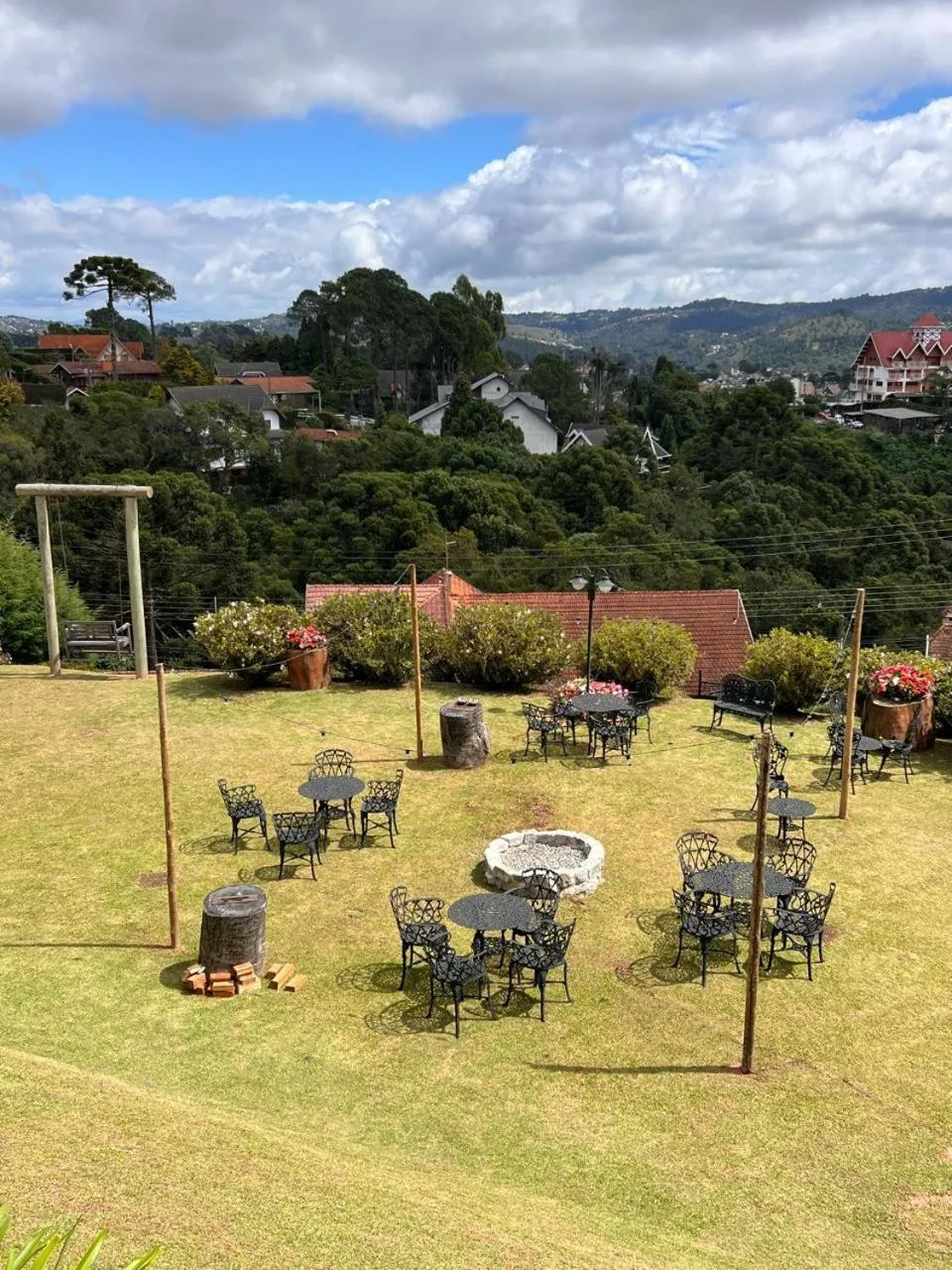 Garden view in Hotel Pousada Bella Locanda