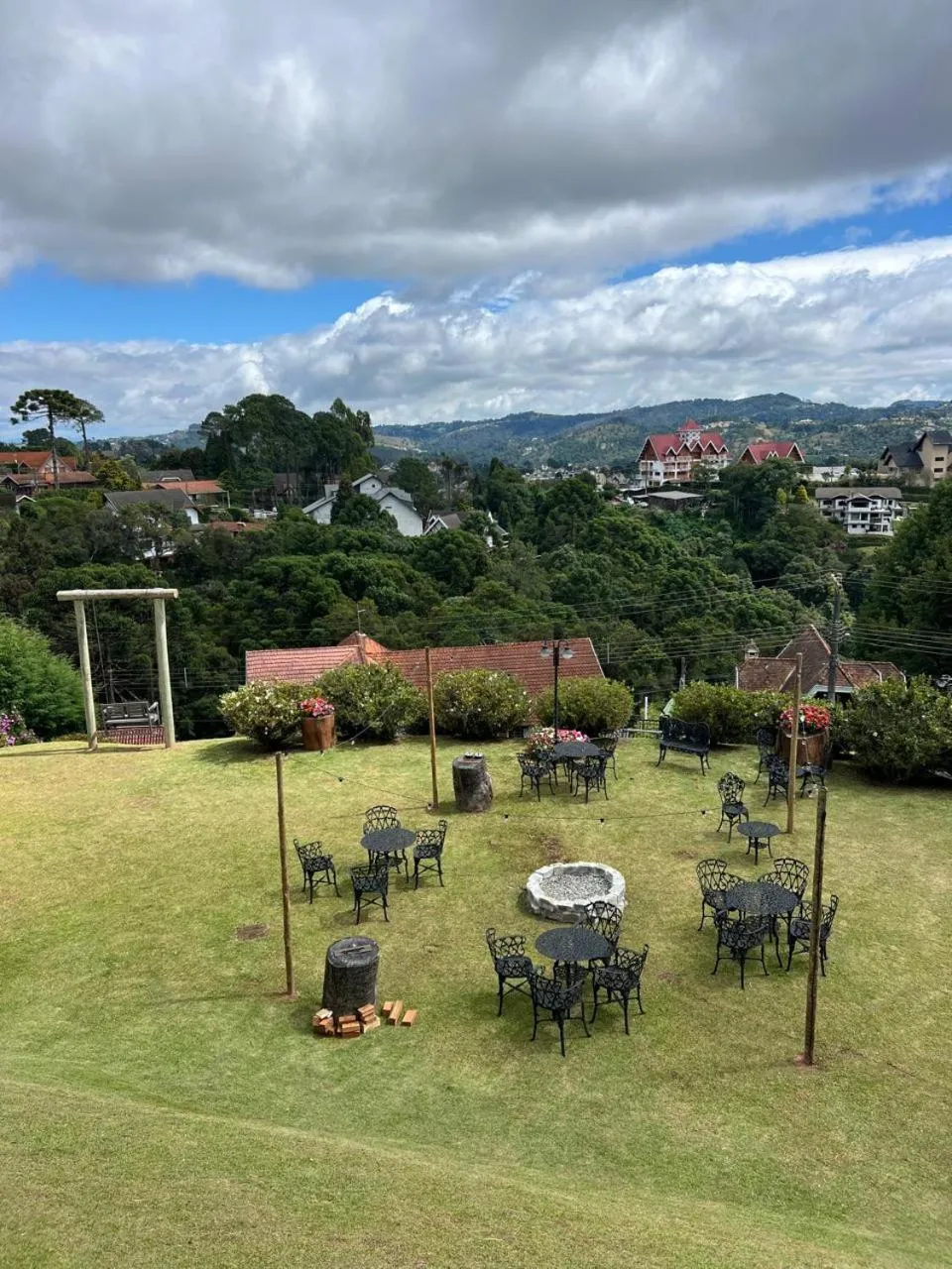 Garden view in Hotel Pousada Bella Locanda