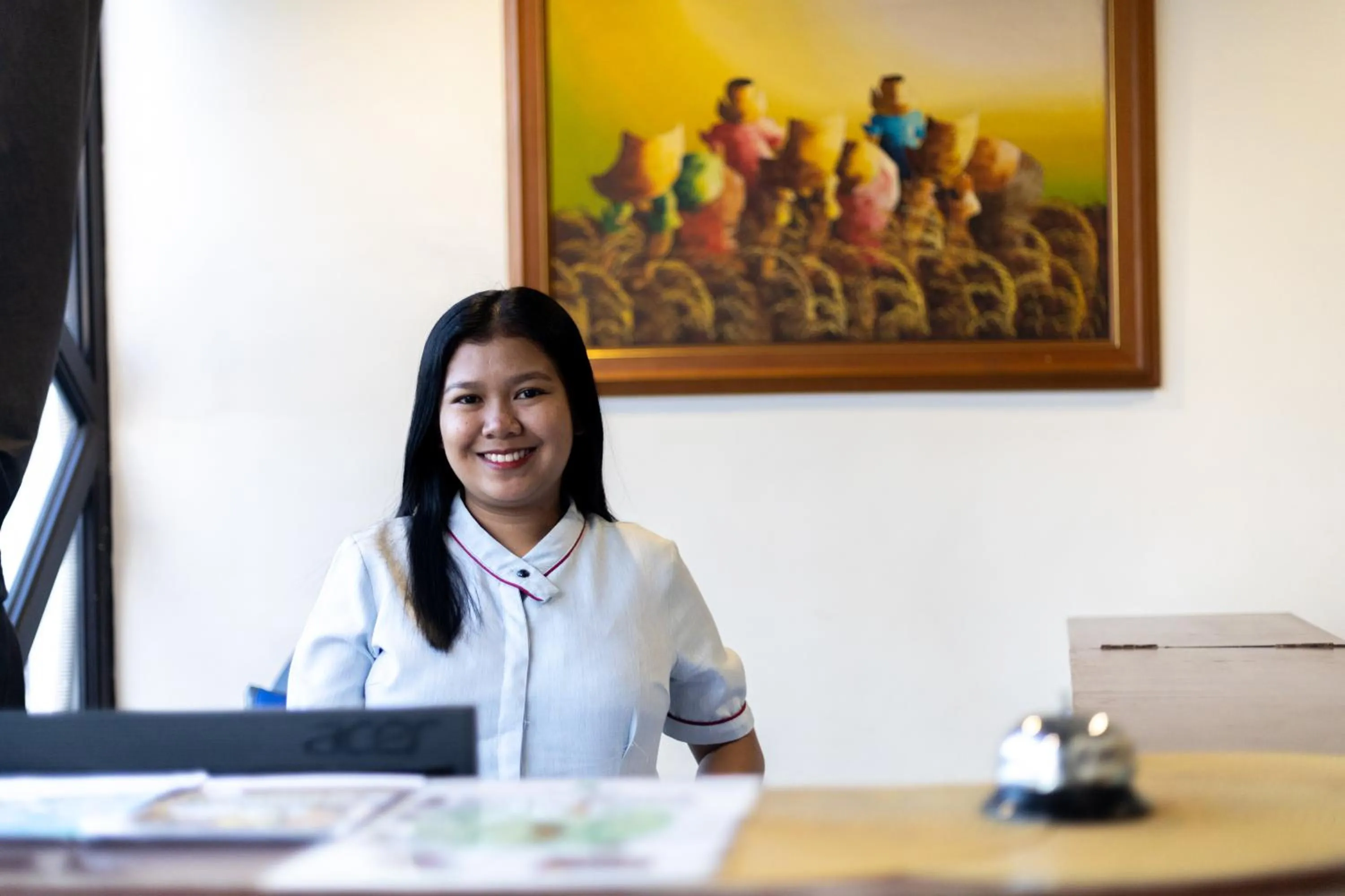Lobby or reception in Kayong's Inn