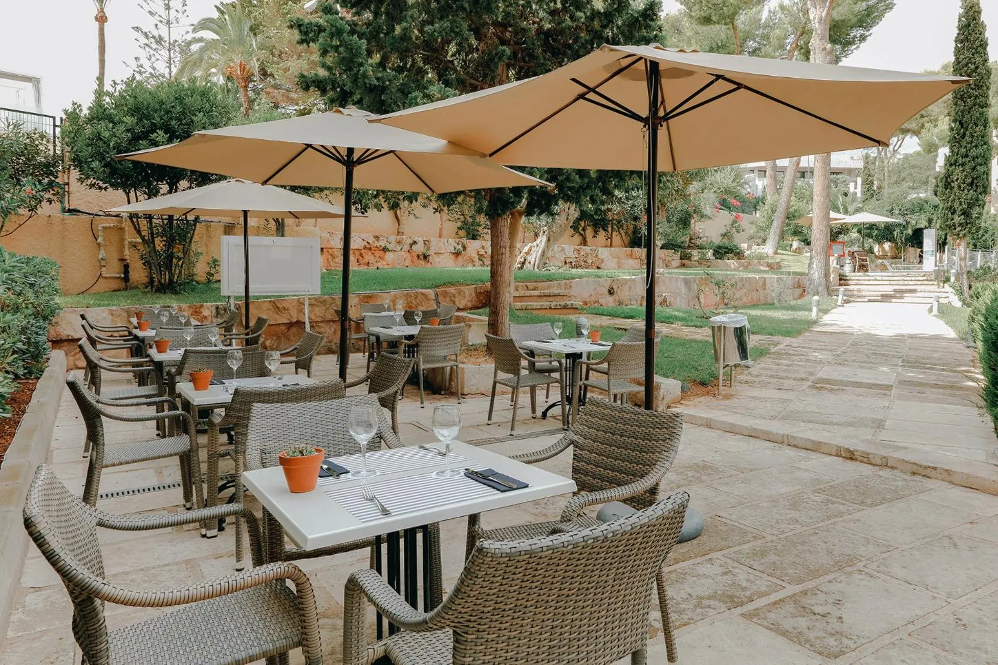 Patio in Hesperia Mallorca