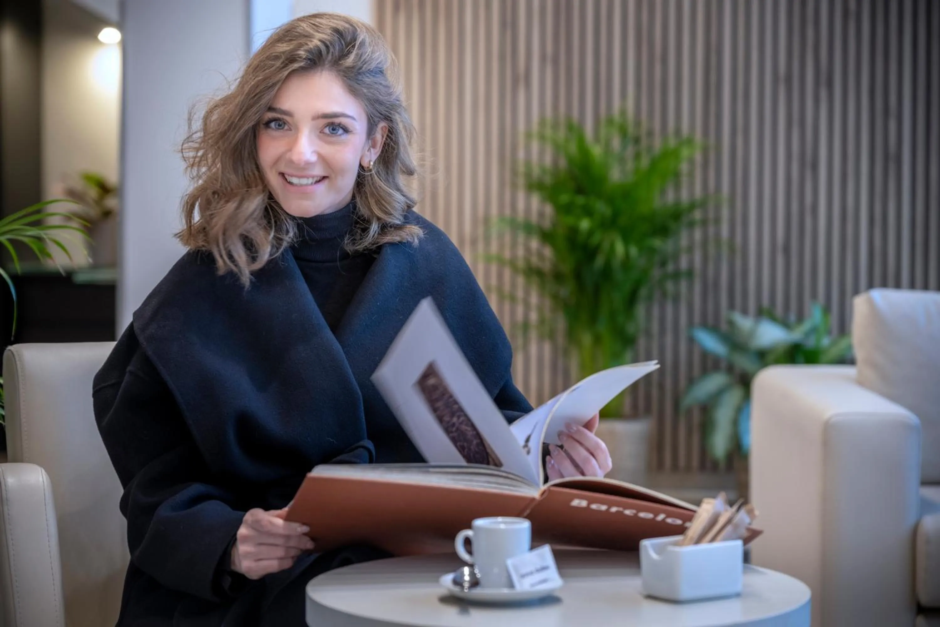 Lobby or reception in Hotel SERHS Del Port