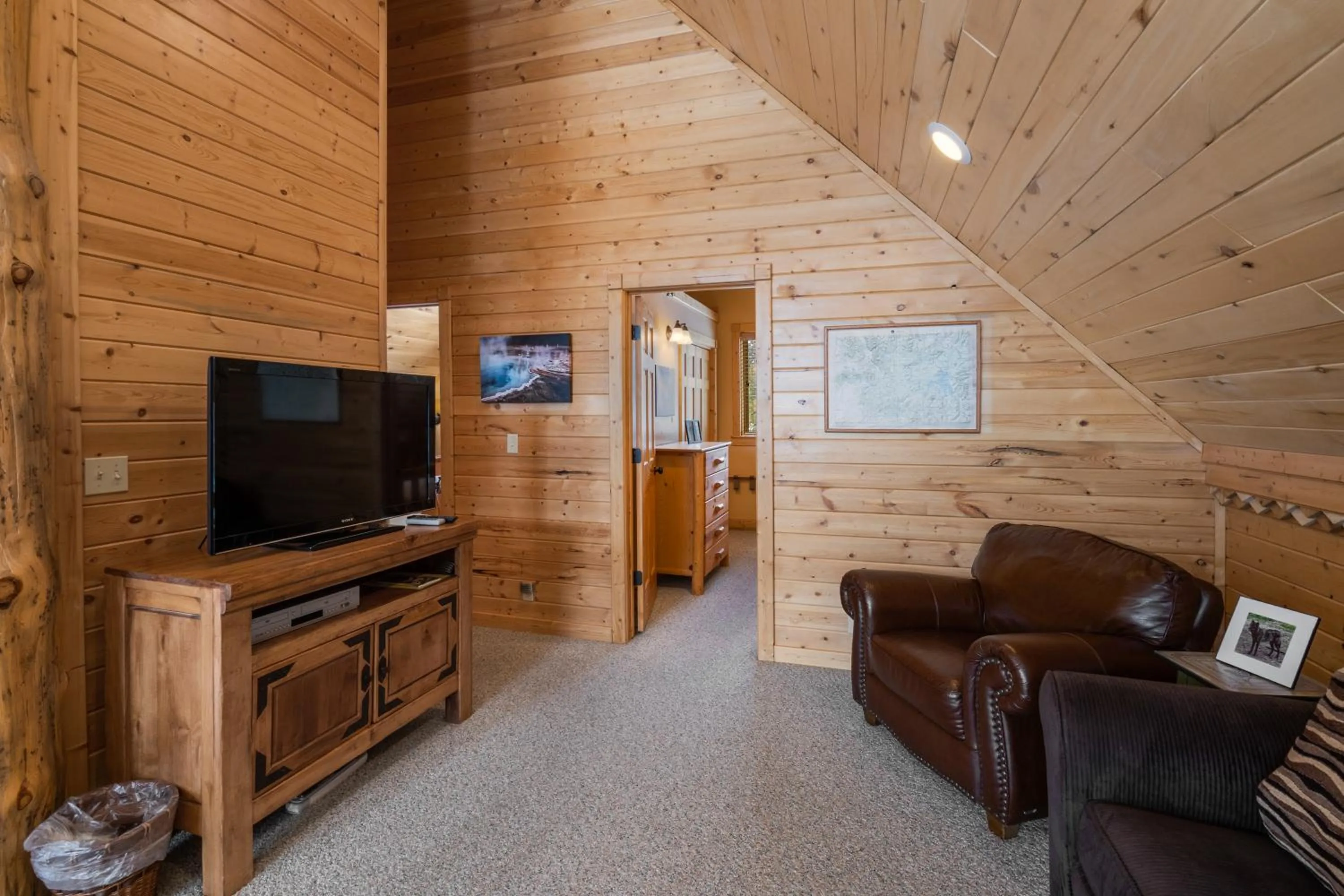 TV and multimedia in Mule Deer Cabin