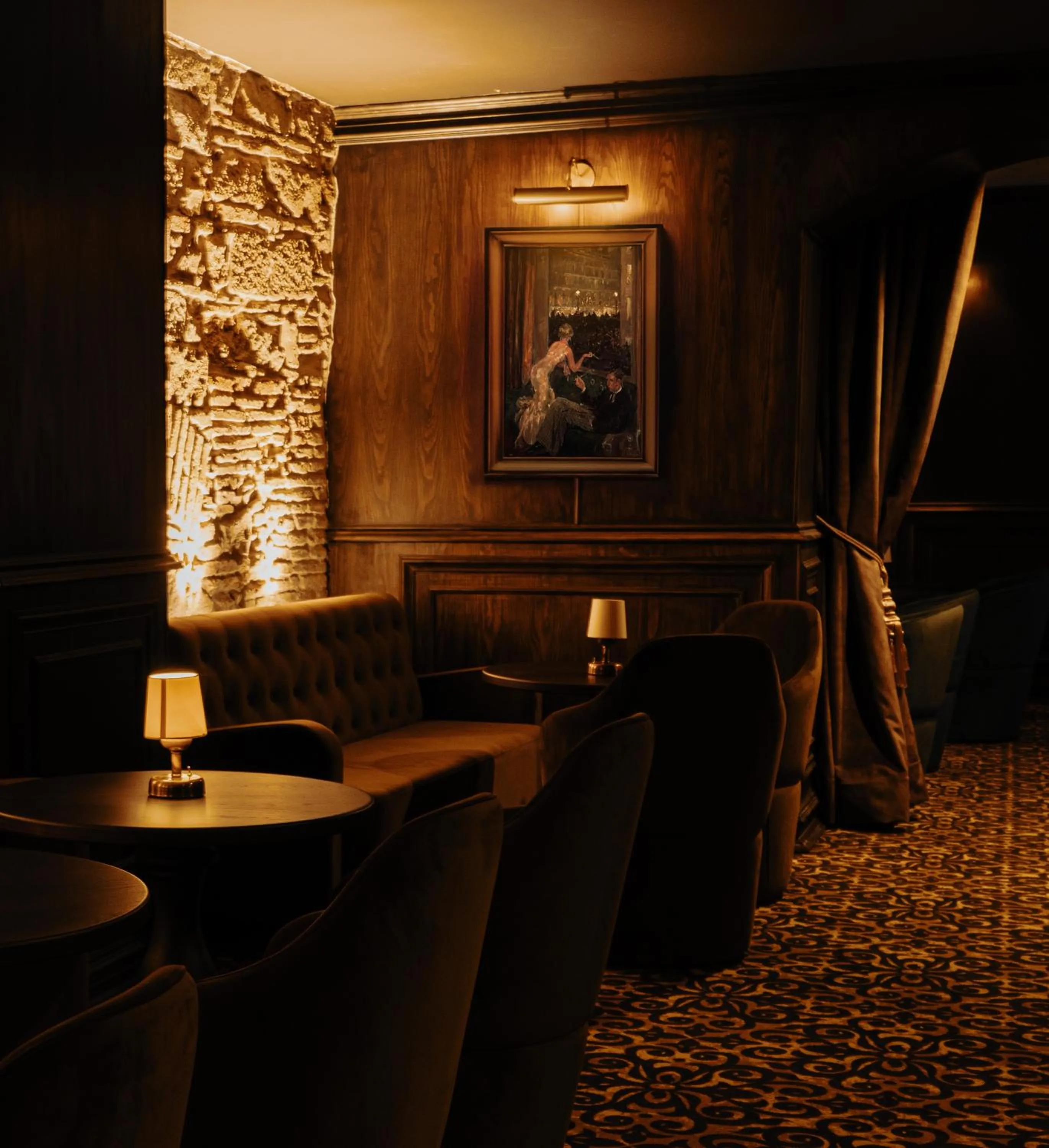 Lounge or bar in Hesperia Barcelona Barri Gòtic