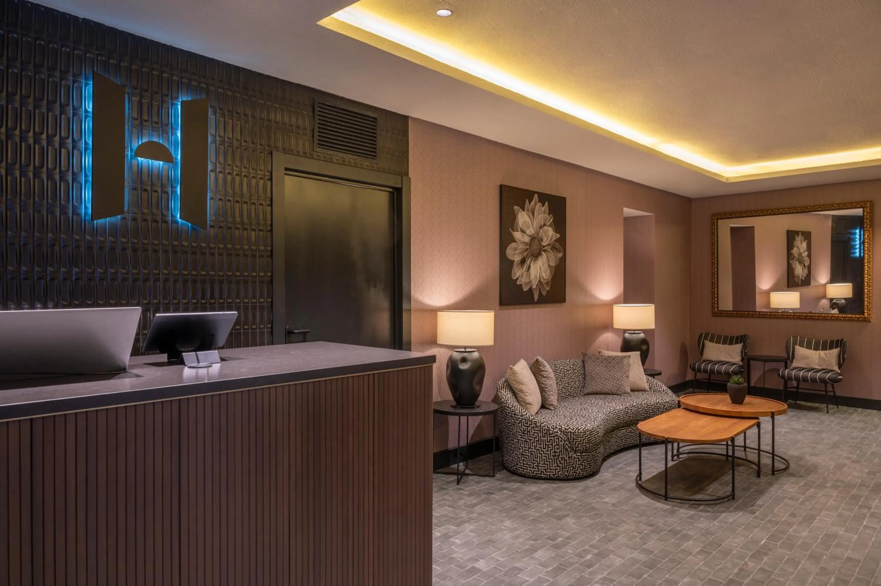 Lobby or reception in Hesperia Barcelona Barri Gòtic