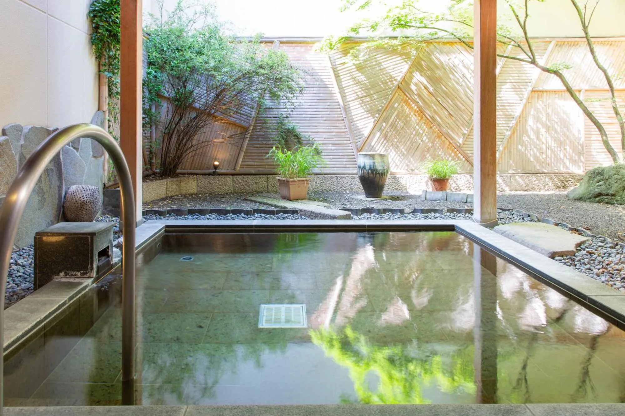 Hot Spring Bath in Kawaguchiko Park Hotel