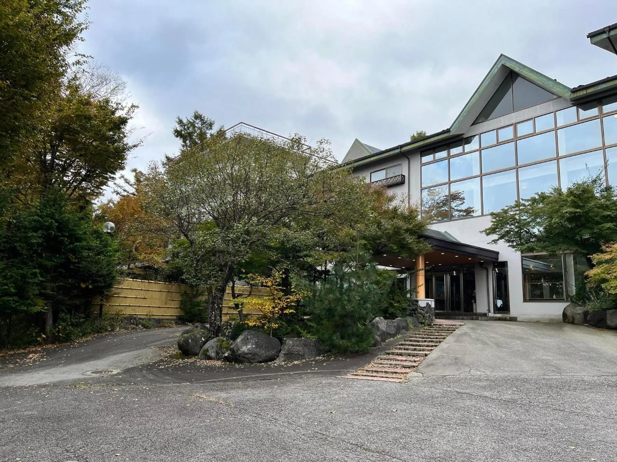 Property building in Fuji Yamanakako Hotel