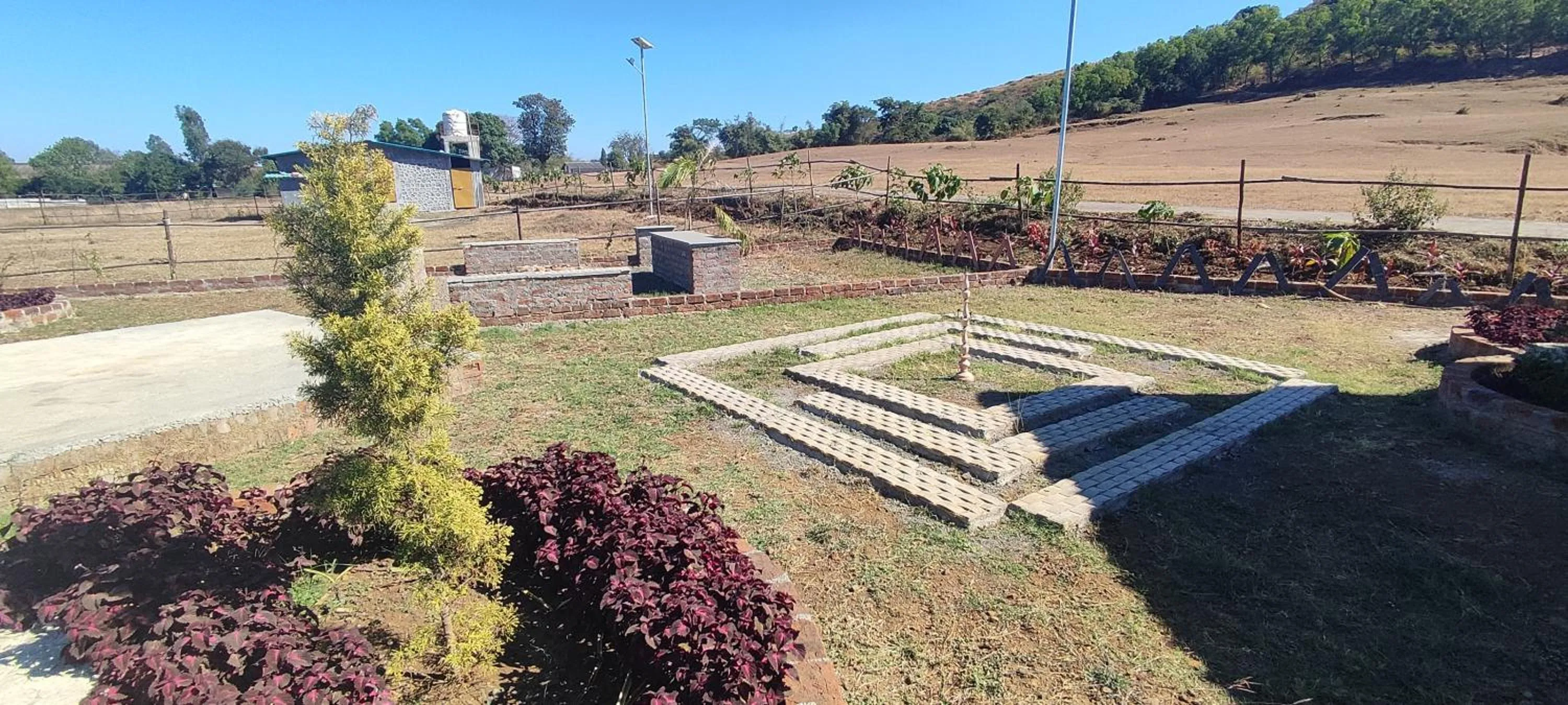 Children play ground in Club Shandilya- Cheerful 3BR villa in Nature Lap