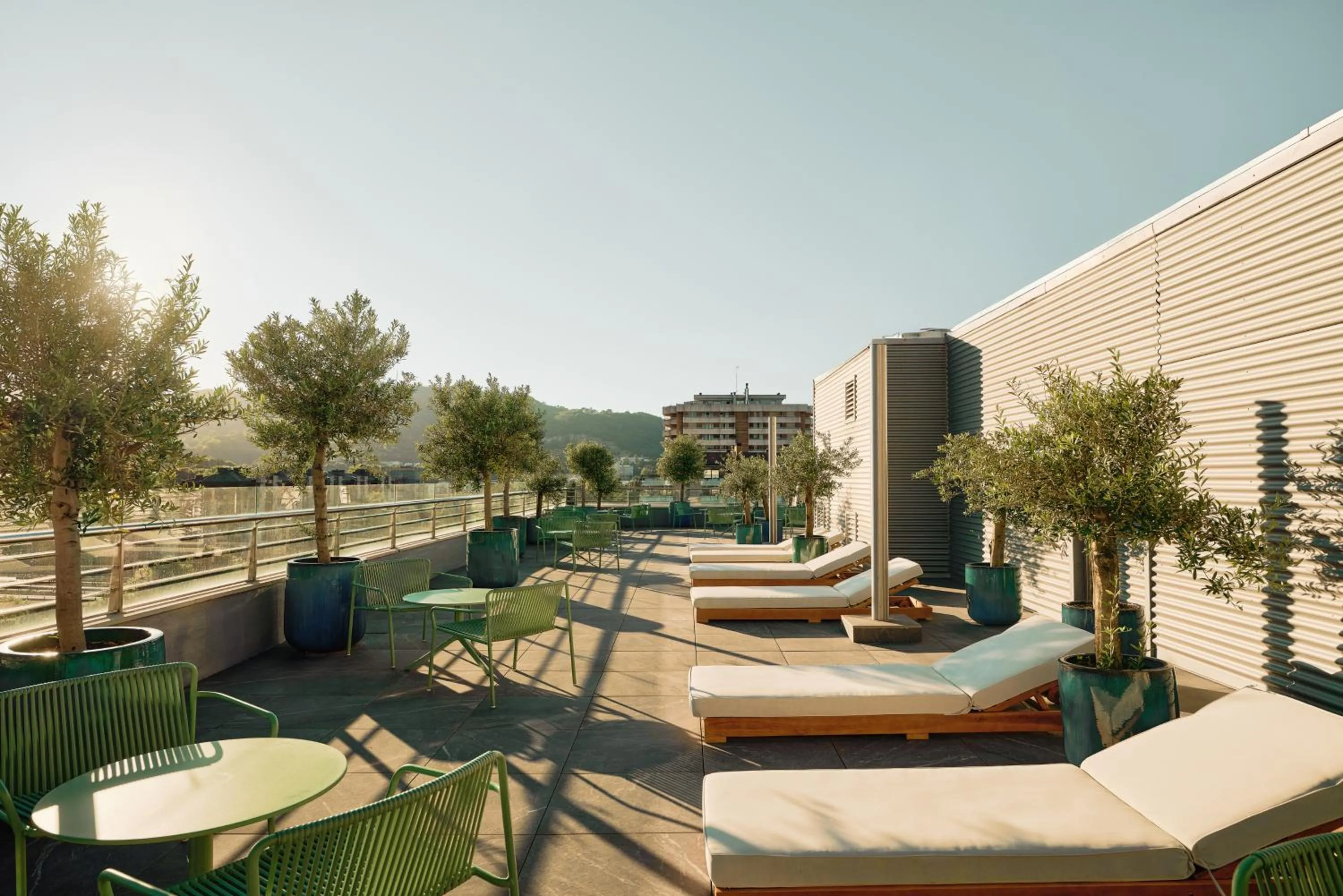 Balcony/Terrace in Hotel Antik San Sebastián