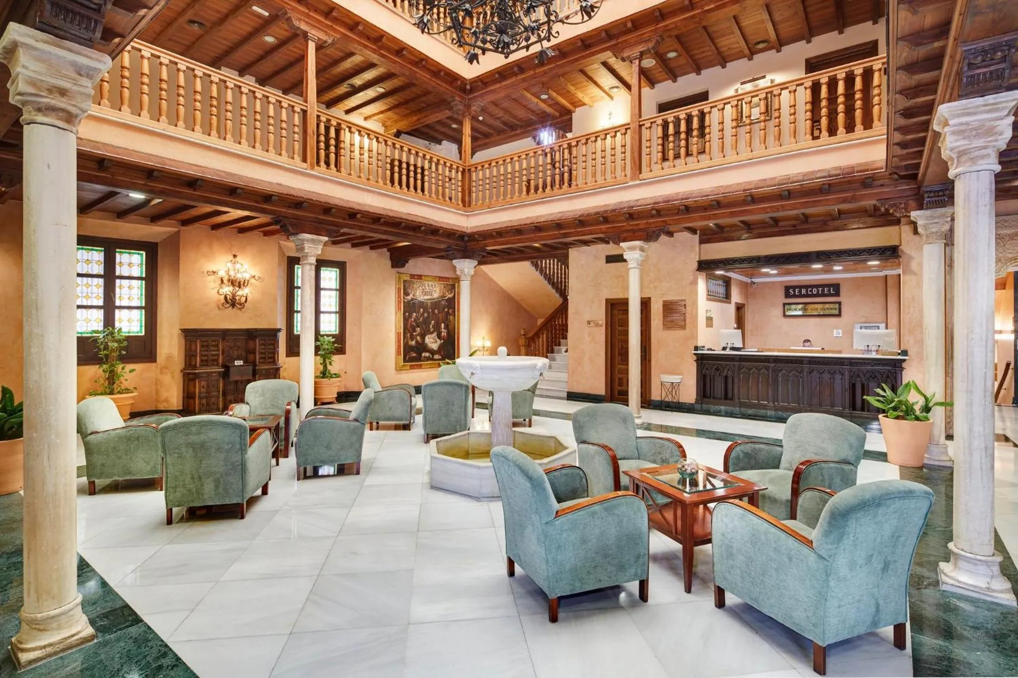 Decorative detail in Sercotel Palacio de los Gamboa