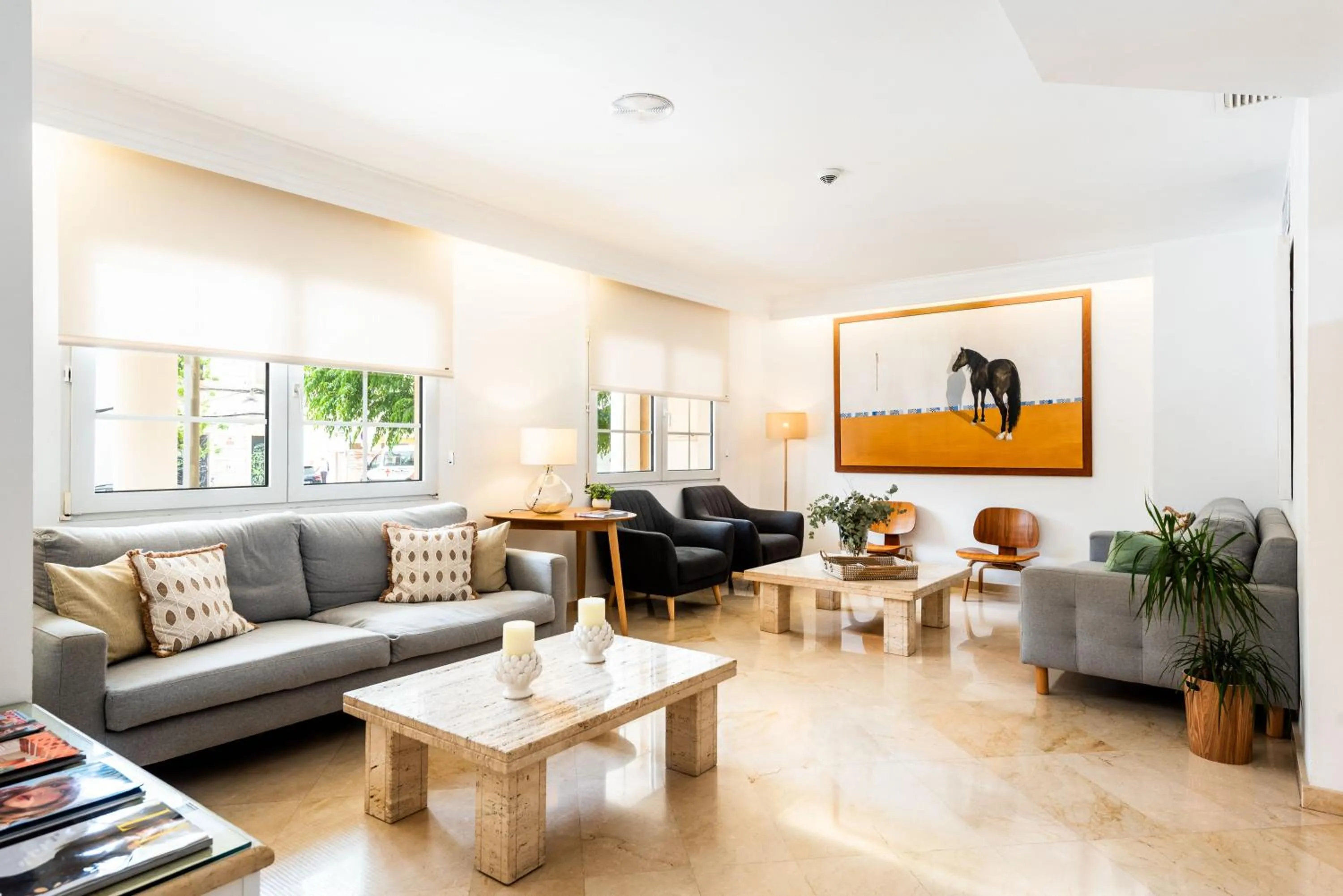 Living room in Hotel Patricia Menorca