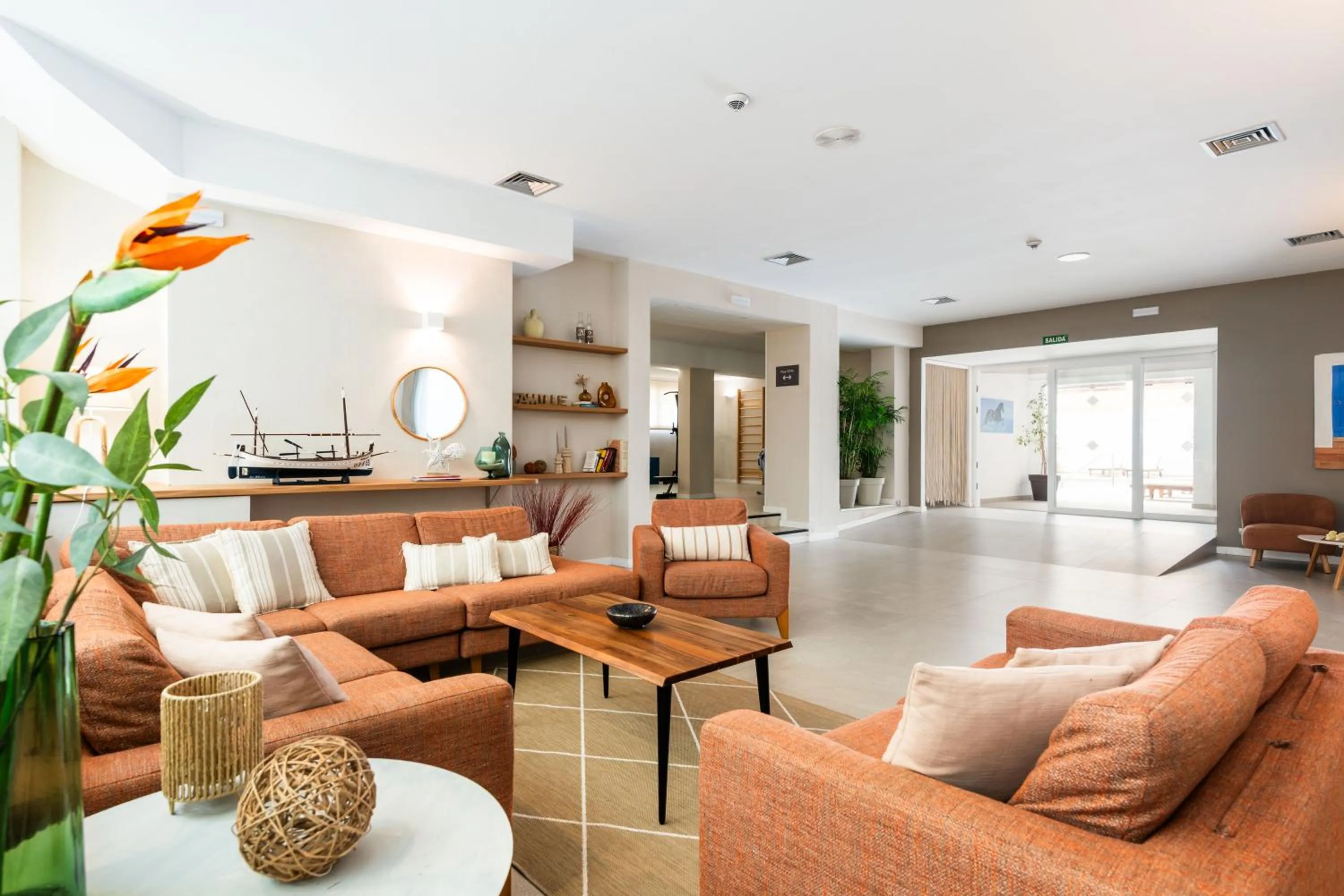 Living room in Hotel Patricia Menorca