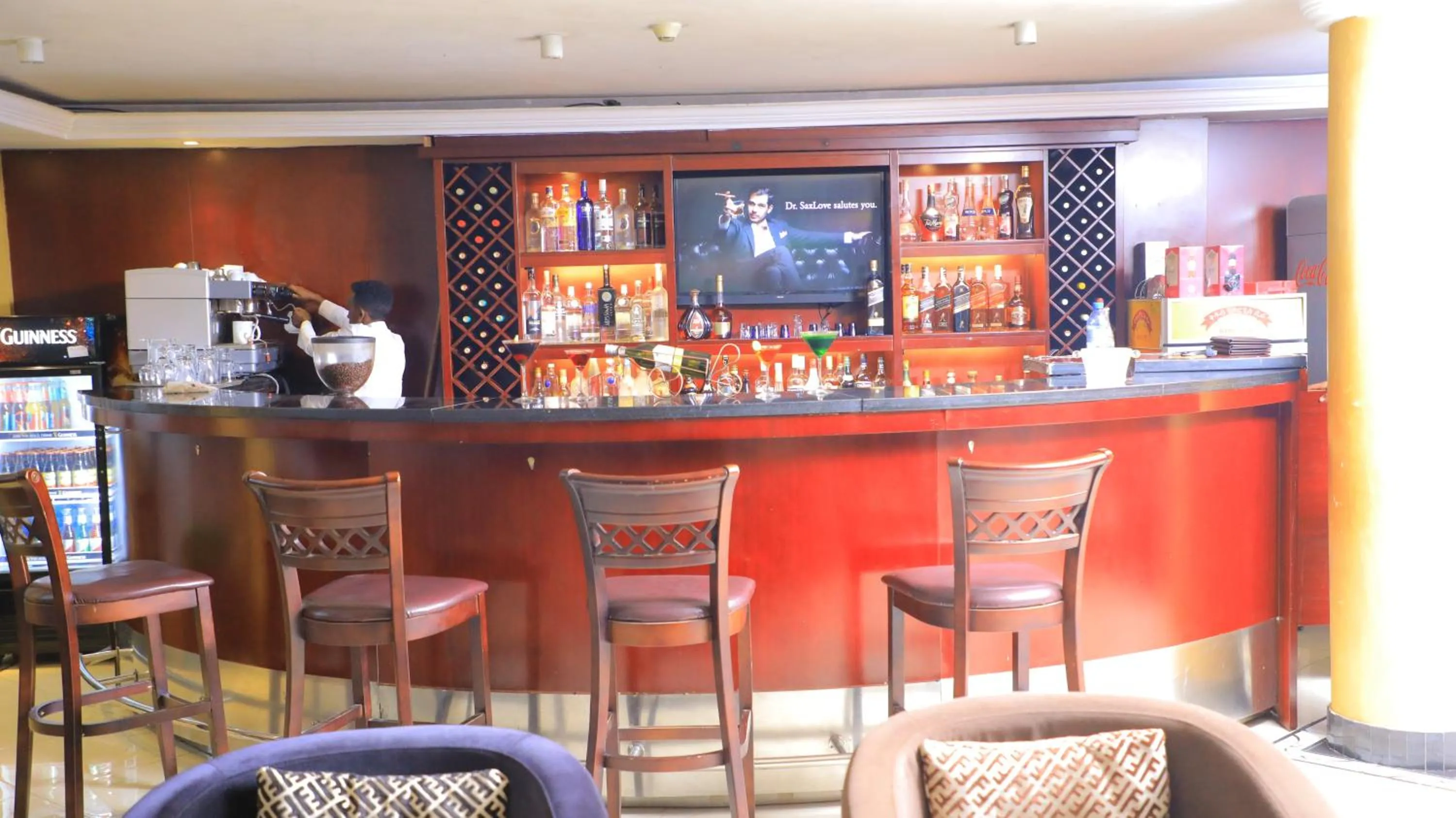 Lounge or bar in Sidra International Hotel