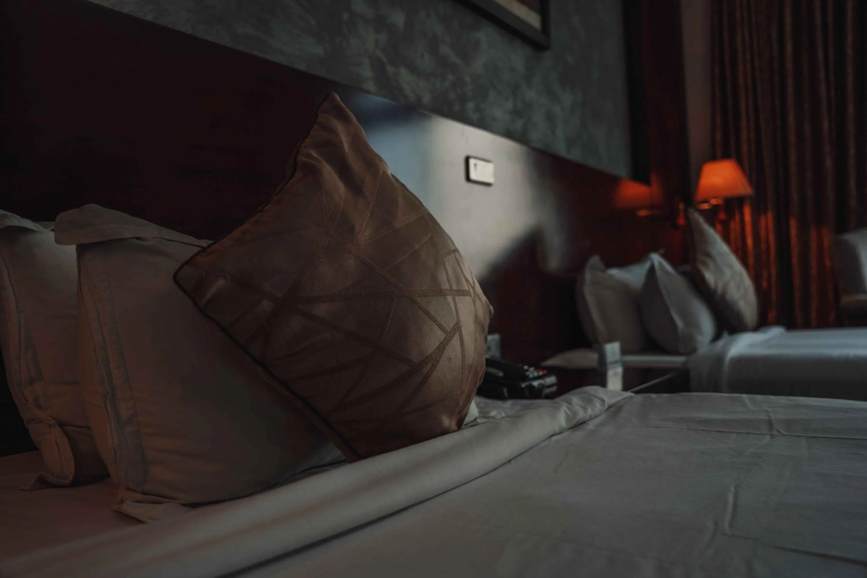 Bed in Sidra International Hotel