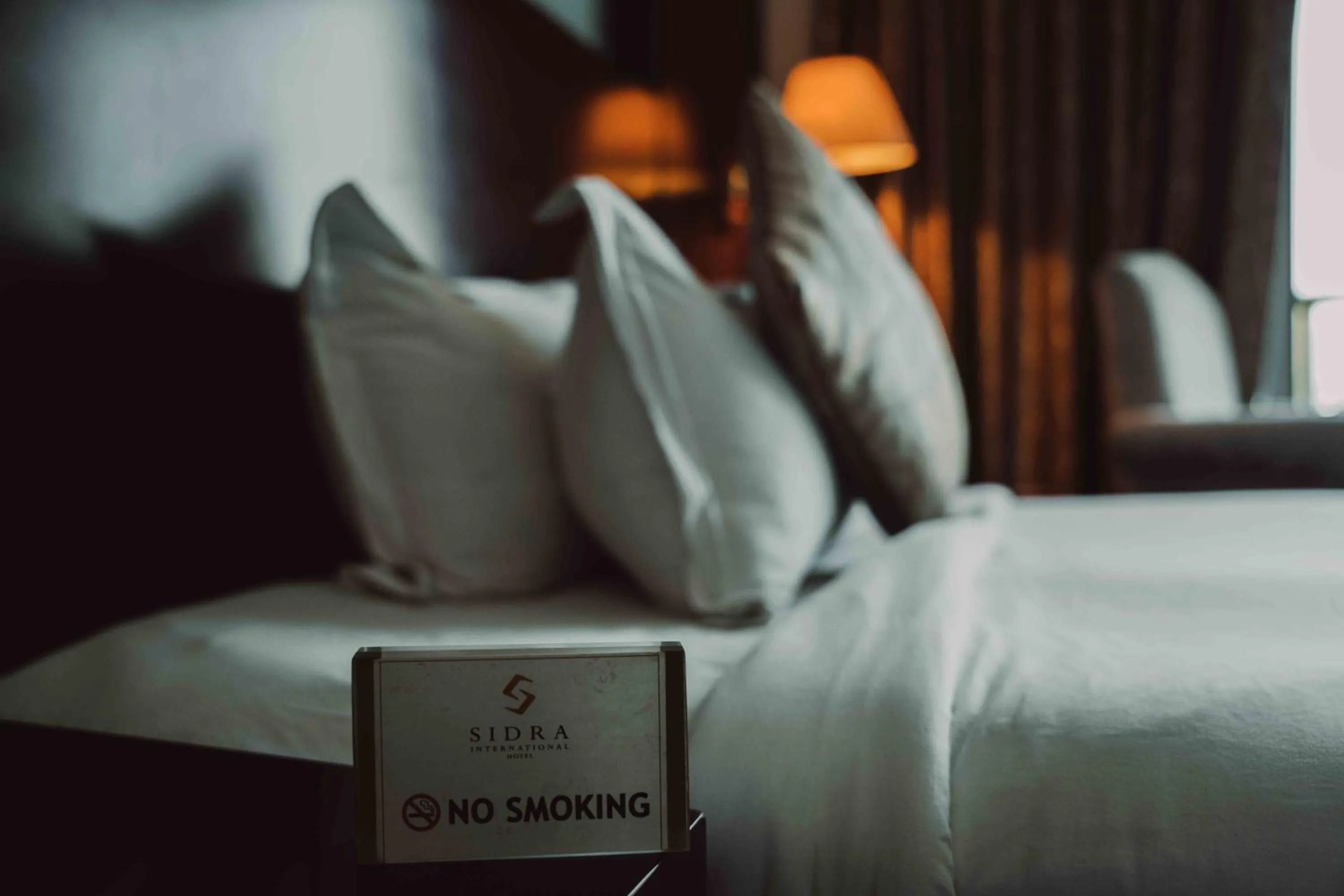 Bed in Sidra International Hotel