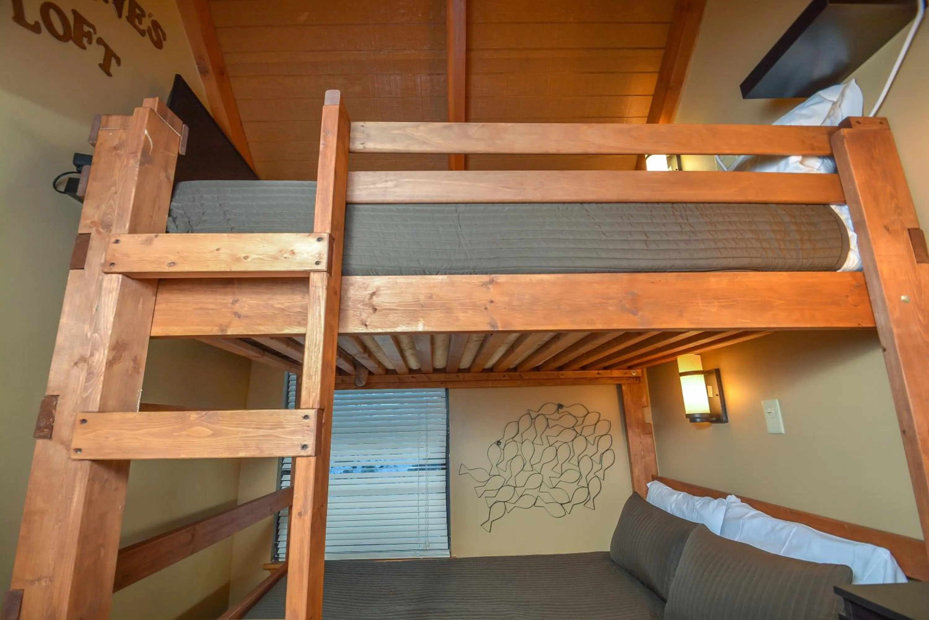 Property building, Bed in Loft of Luxury