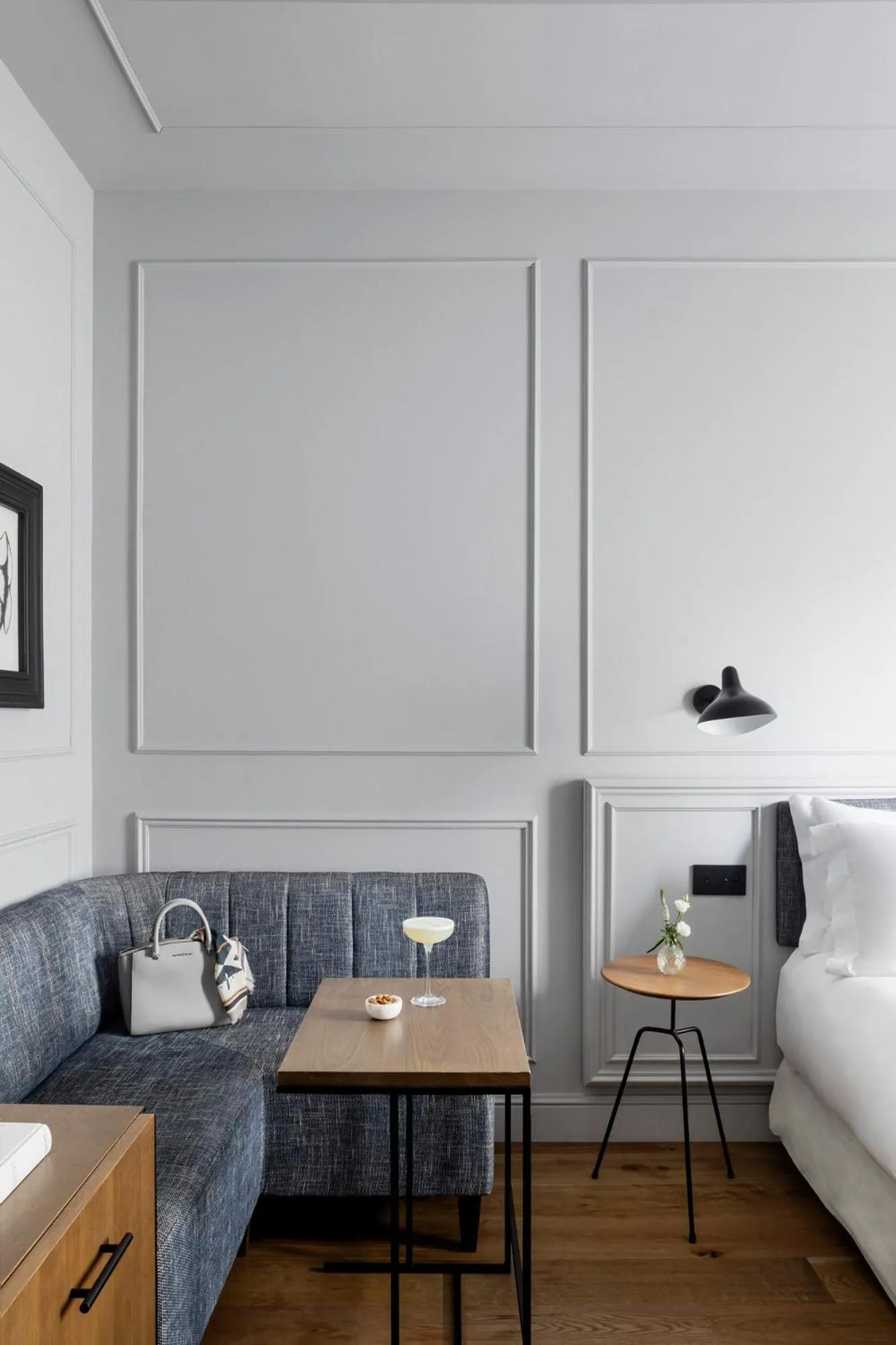 Bedroom, Bed in TÓTEM Madrid, a Small Luxury Hotel of the World