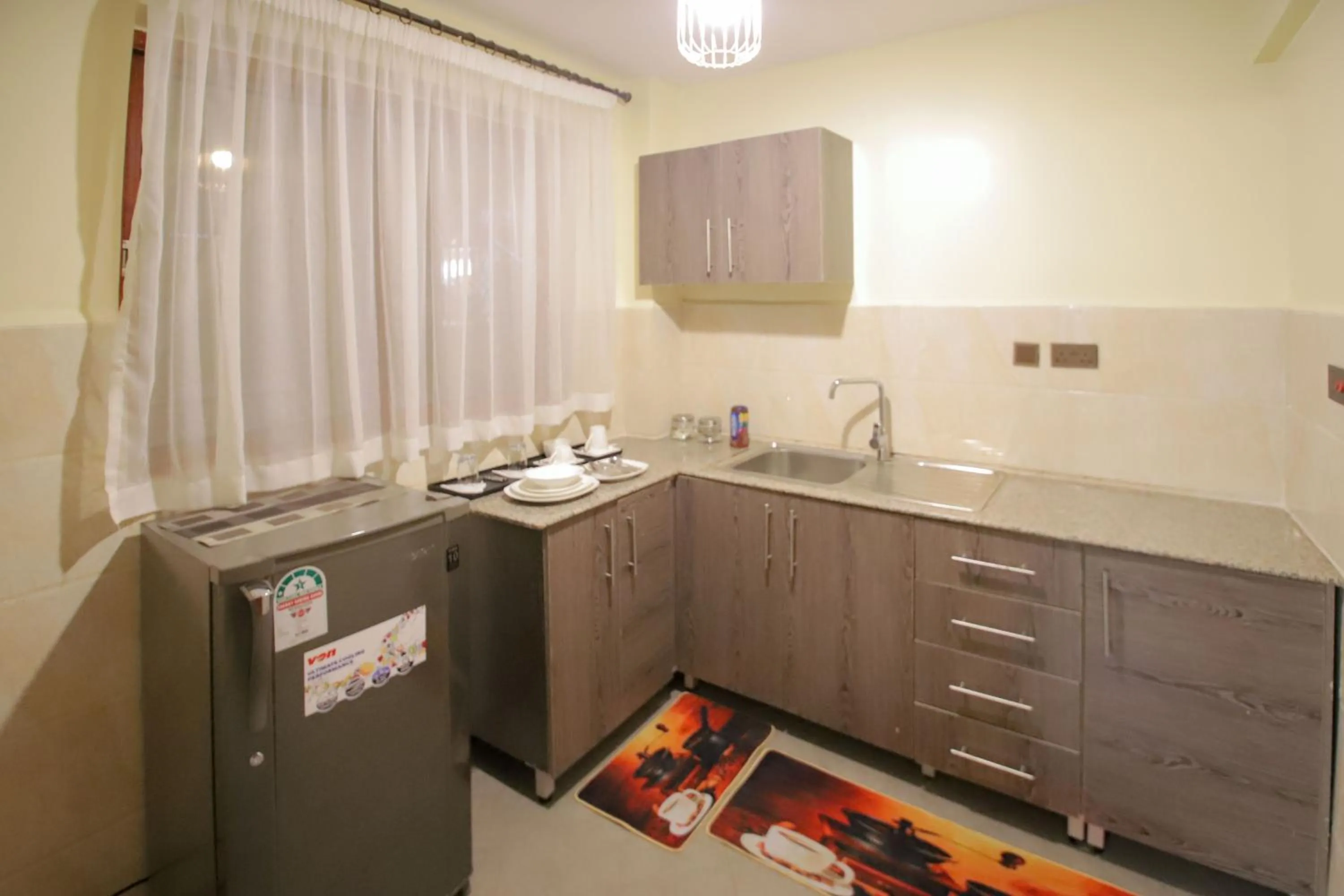 Kitchen or kitchenette in Lantern Serviced Apartments