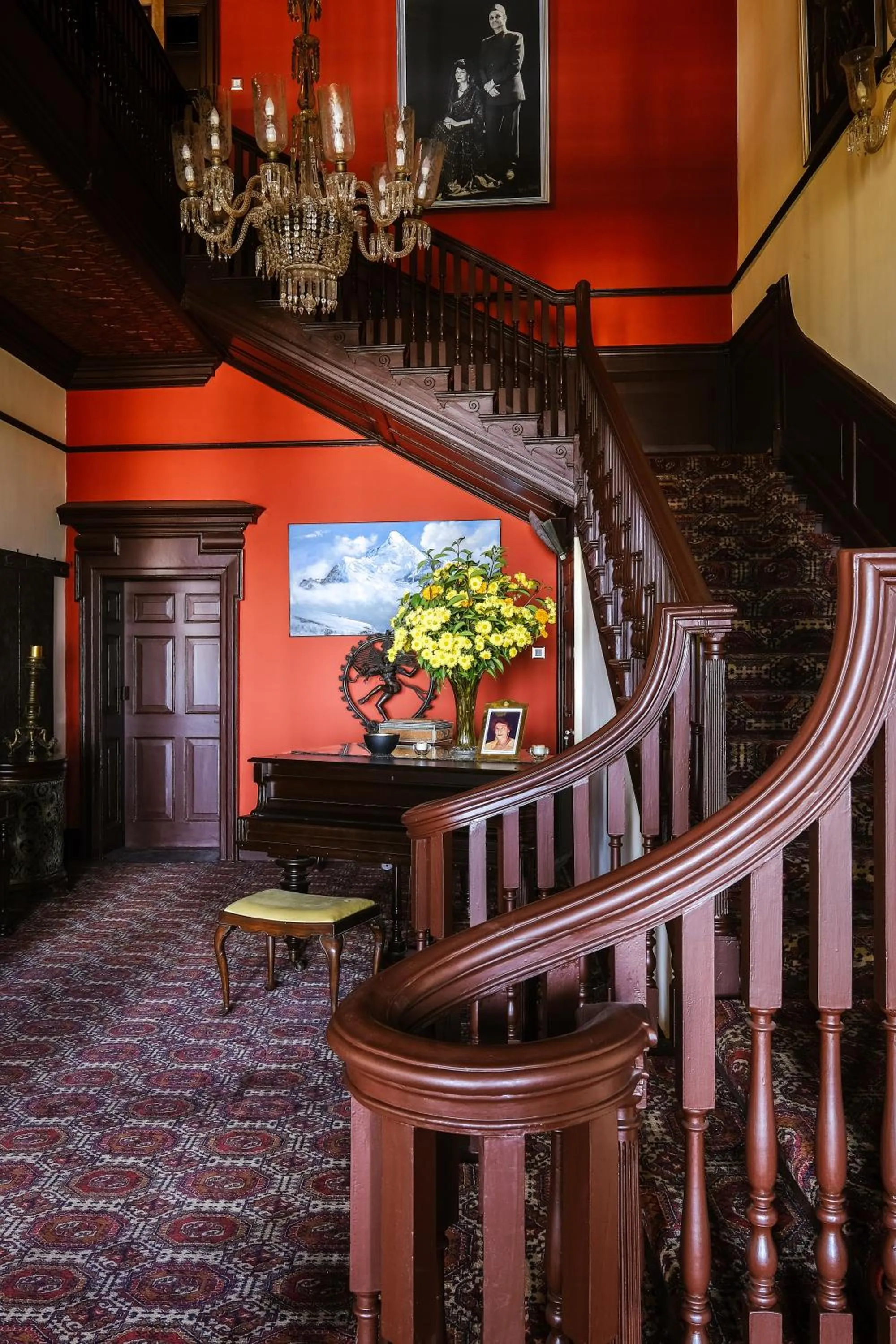 Lobby or reception in Karan Mahal