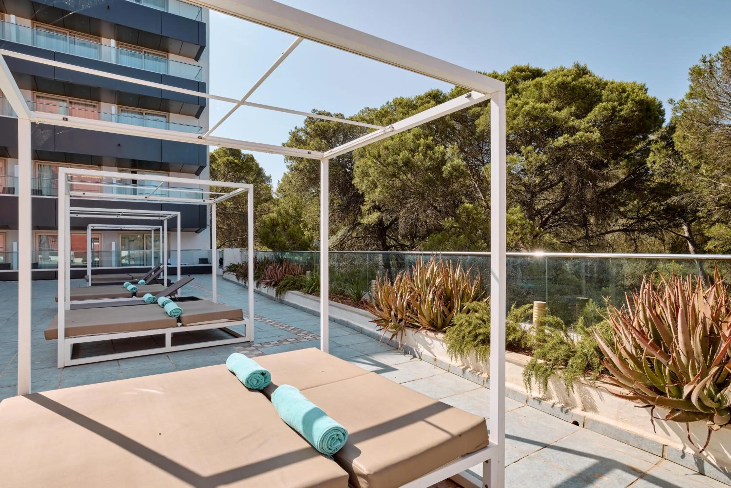 Solarium in Hotel Ipanema Beach
