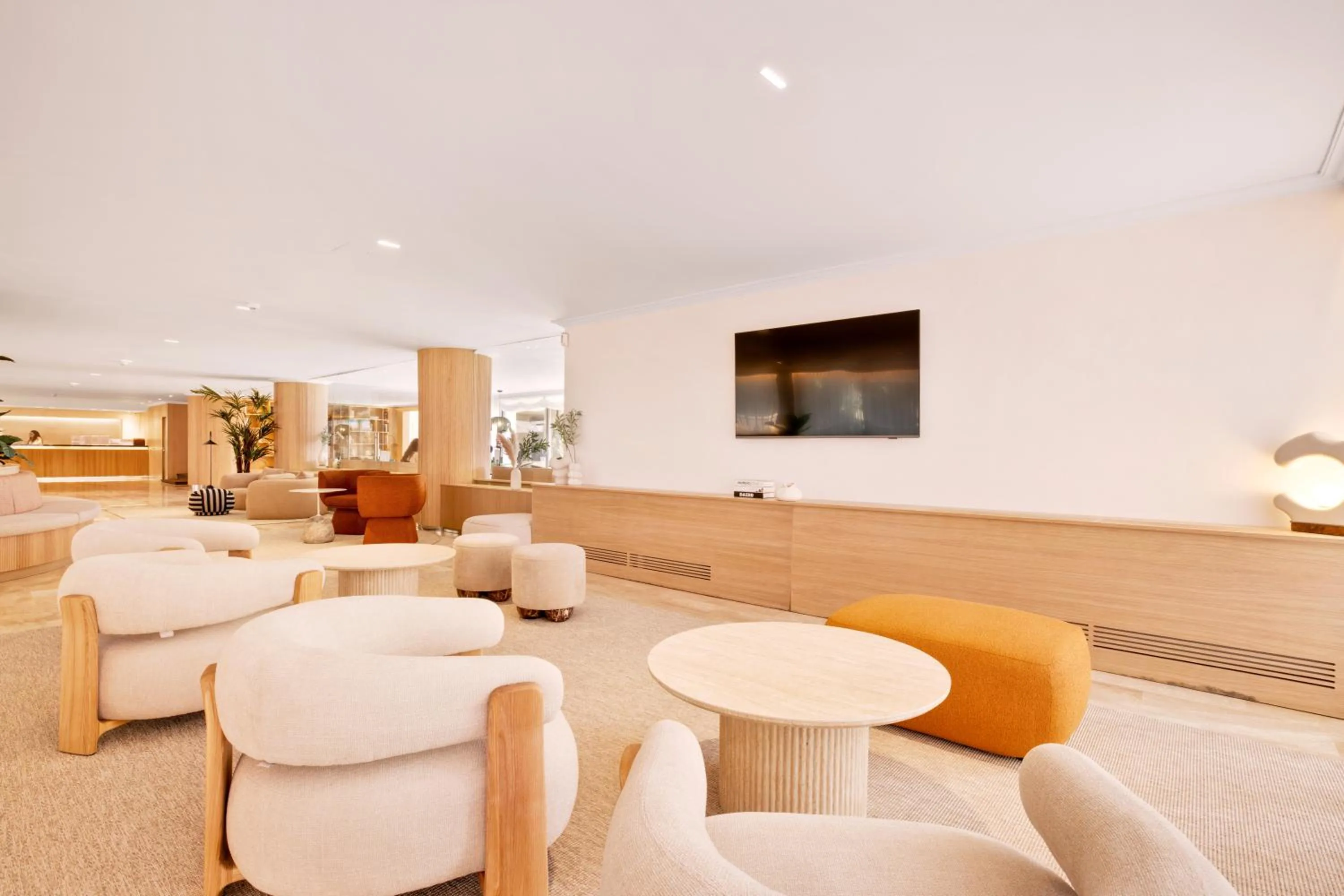 Communal lounge/ TV room in Hotel Ipanema Beach