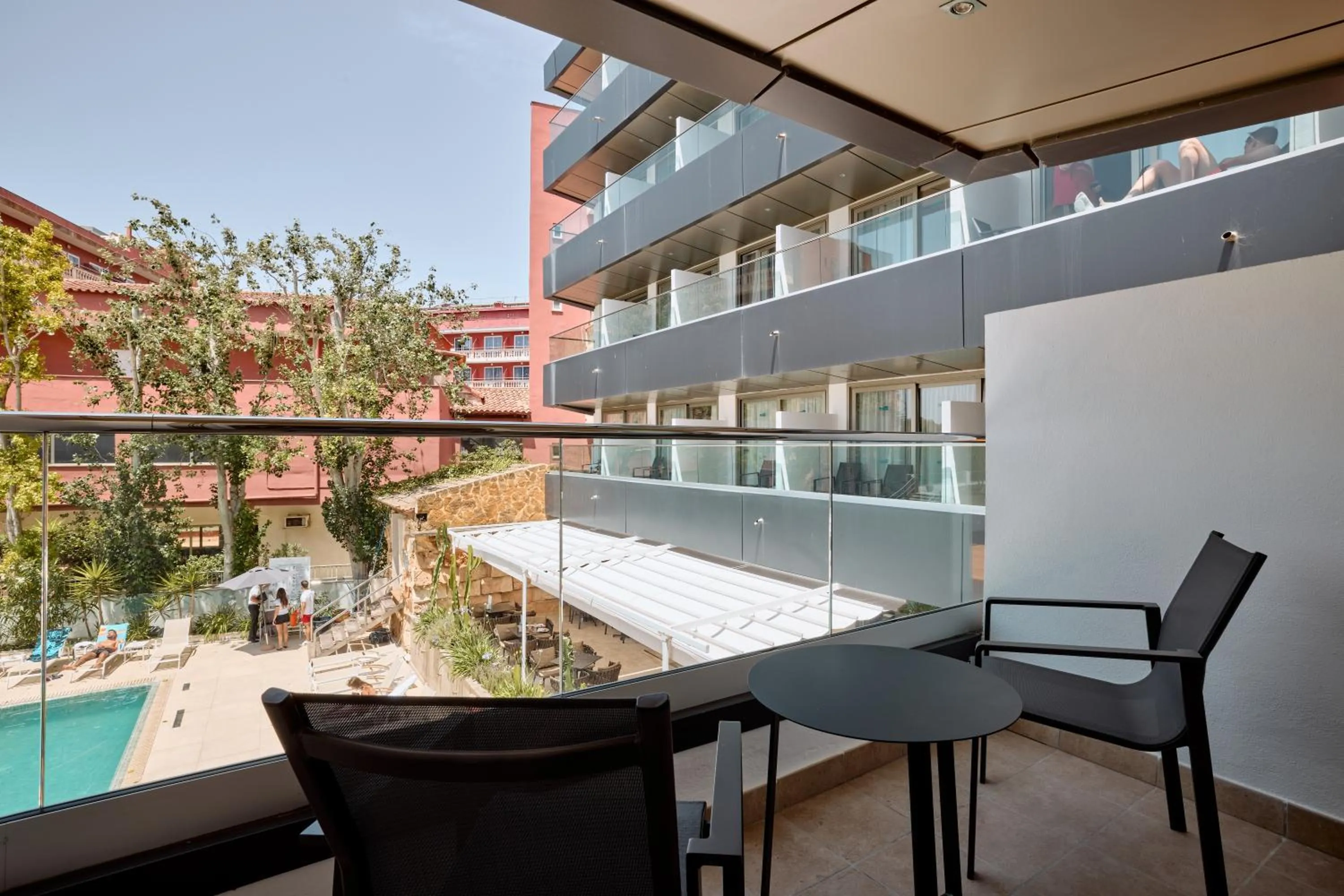 Balcony/Terrace in Hotel Ipanema Beach