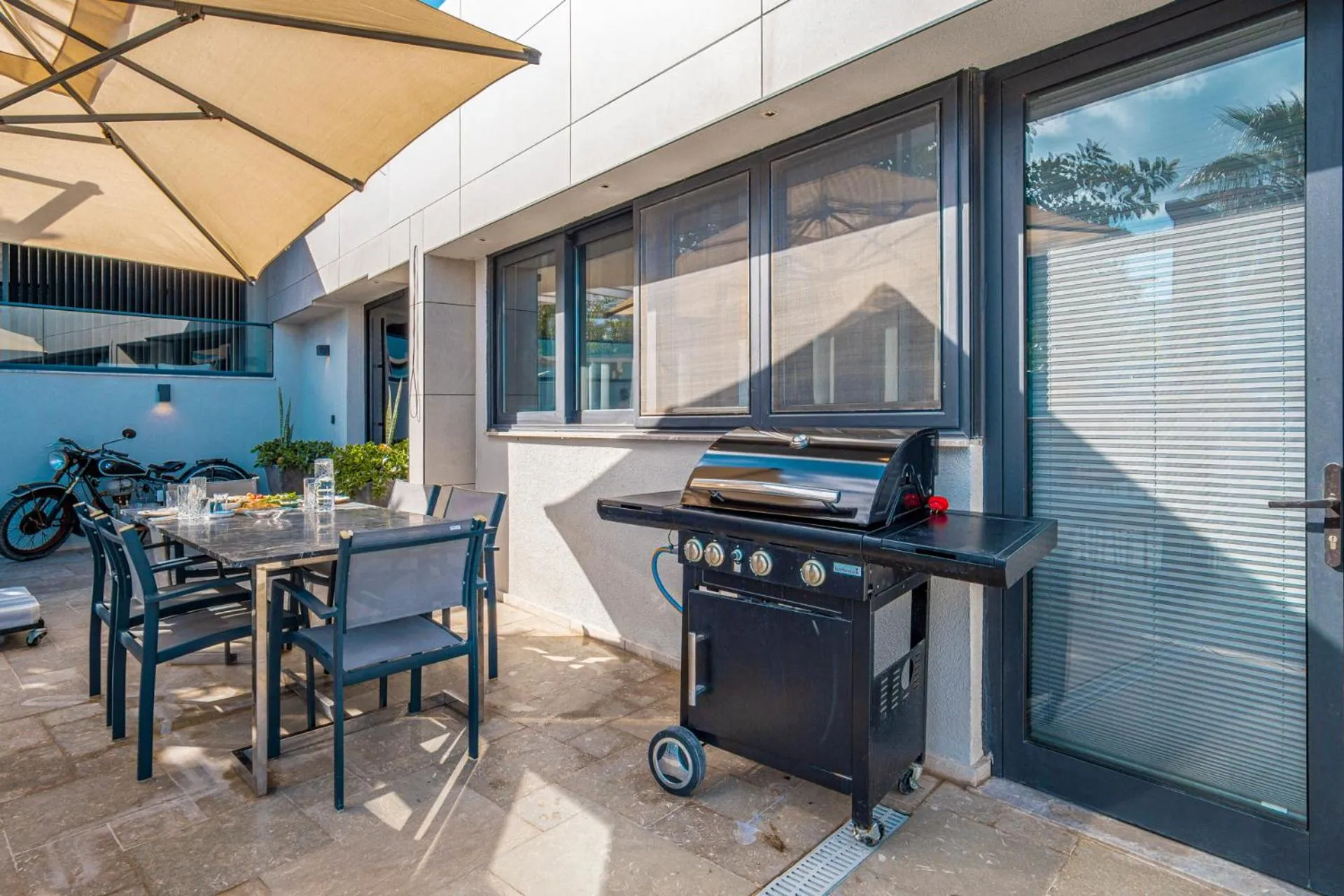 Patio in Çimentepe Residence Deluxe