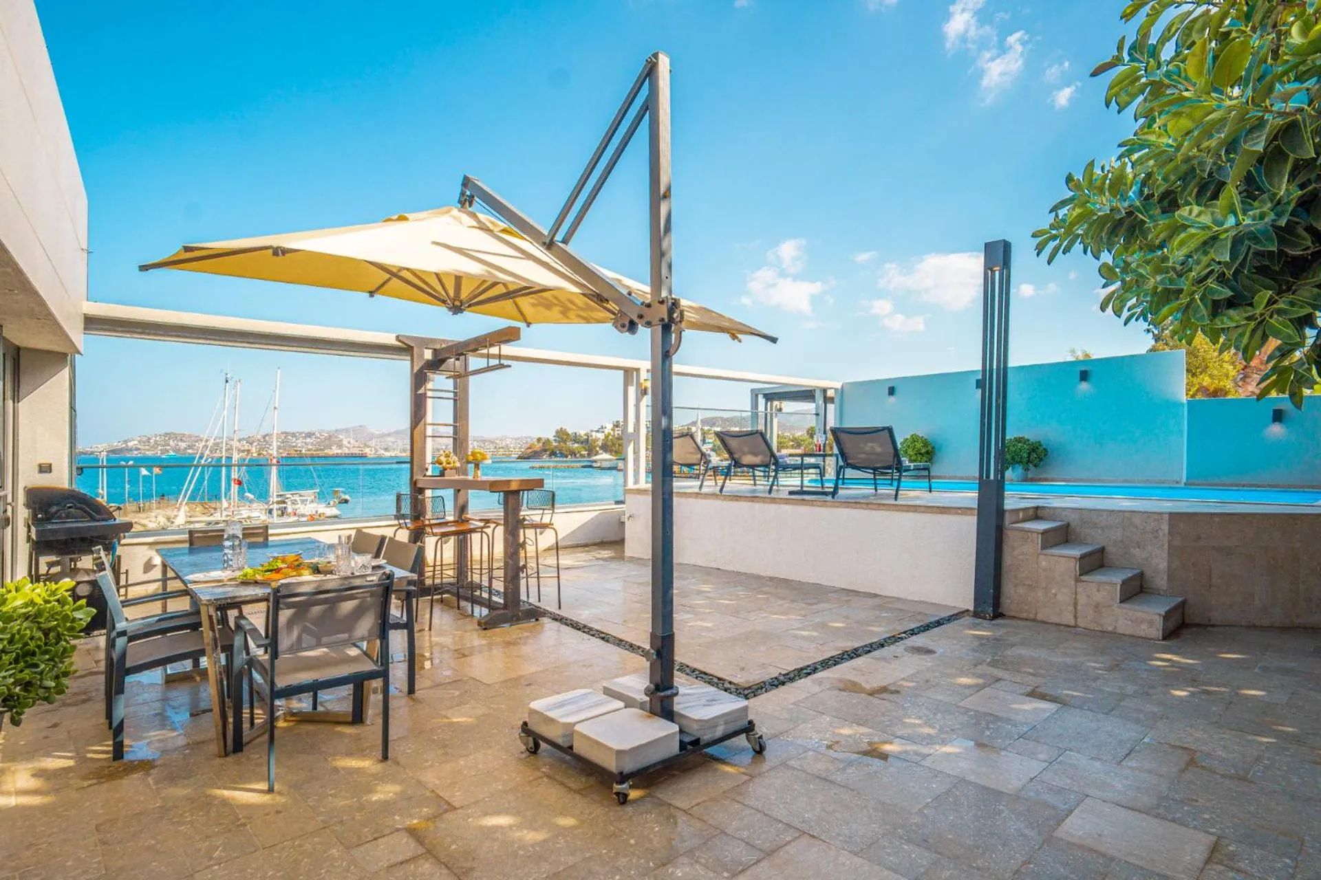 Patio in Çimentepe Residence Deluxe