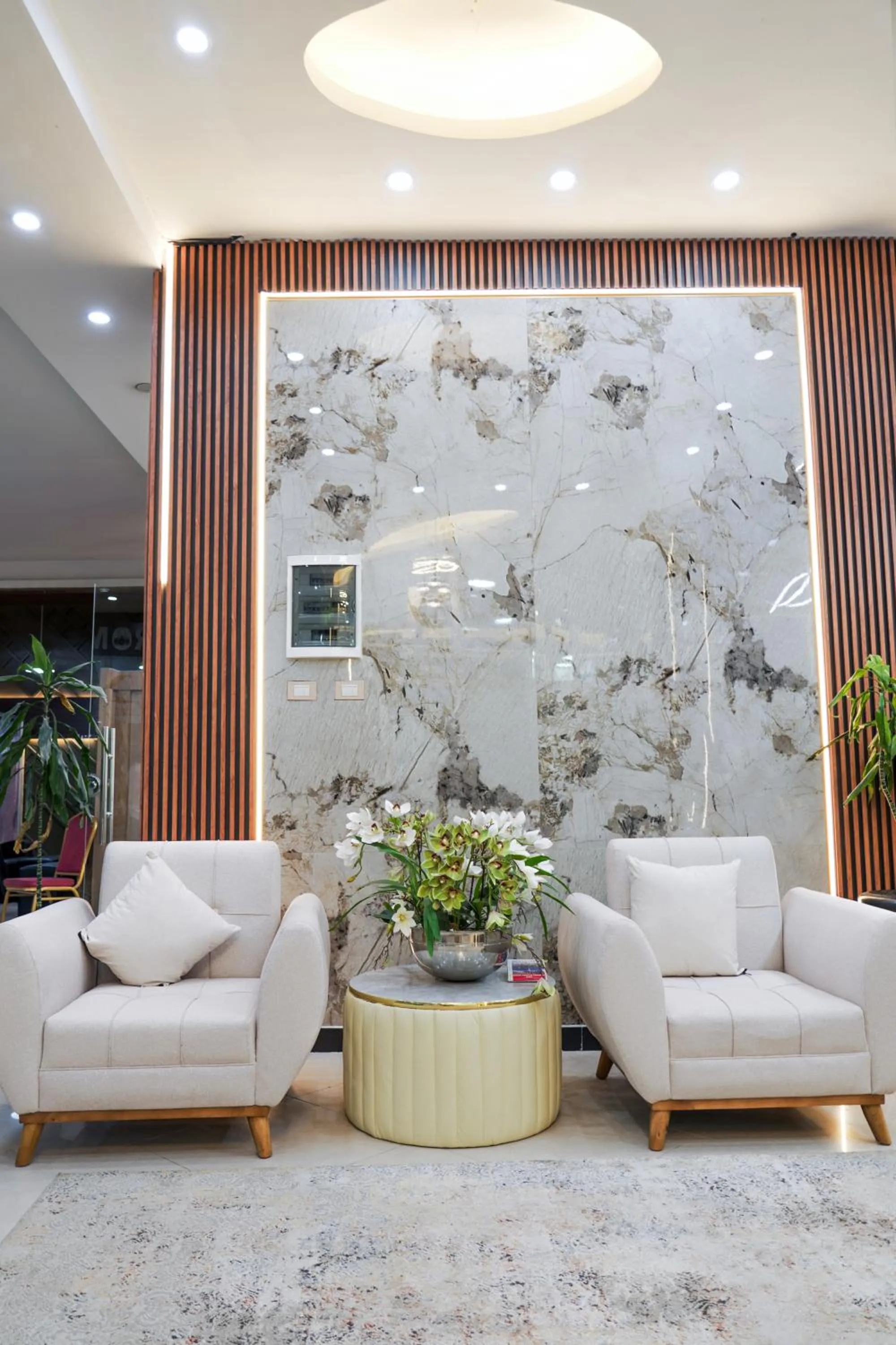 Lobby or reception in South Gate Hotel Apartment