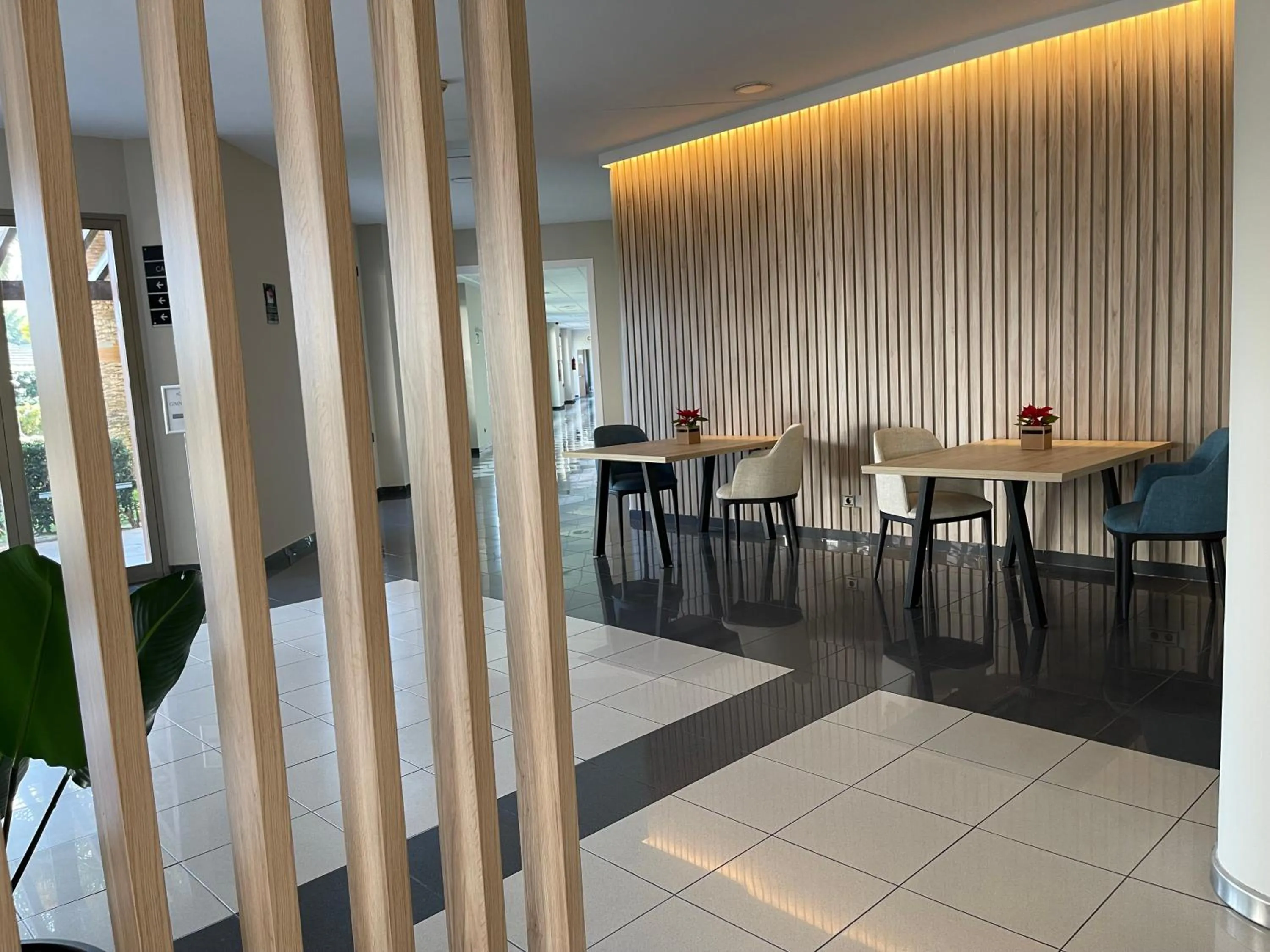 Seating area in AGH Canet