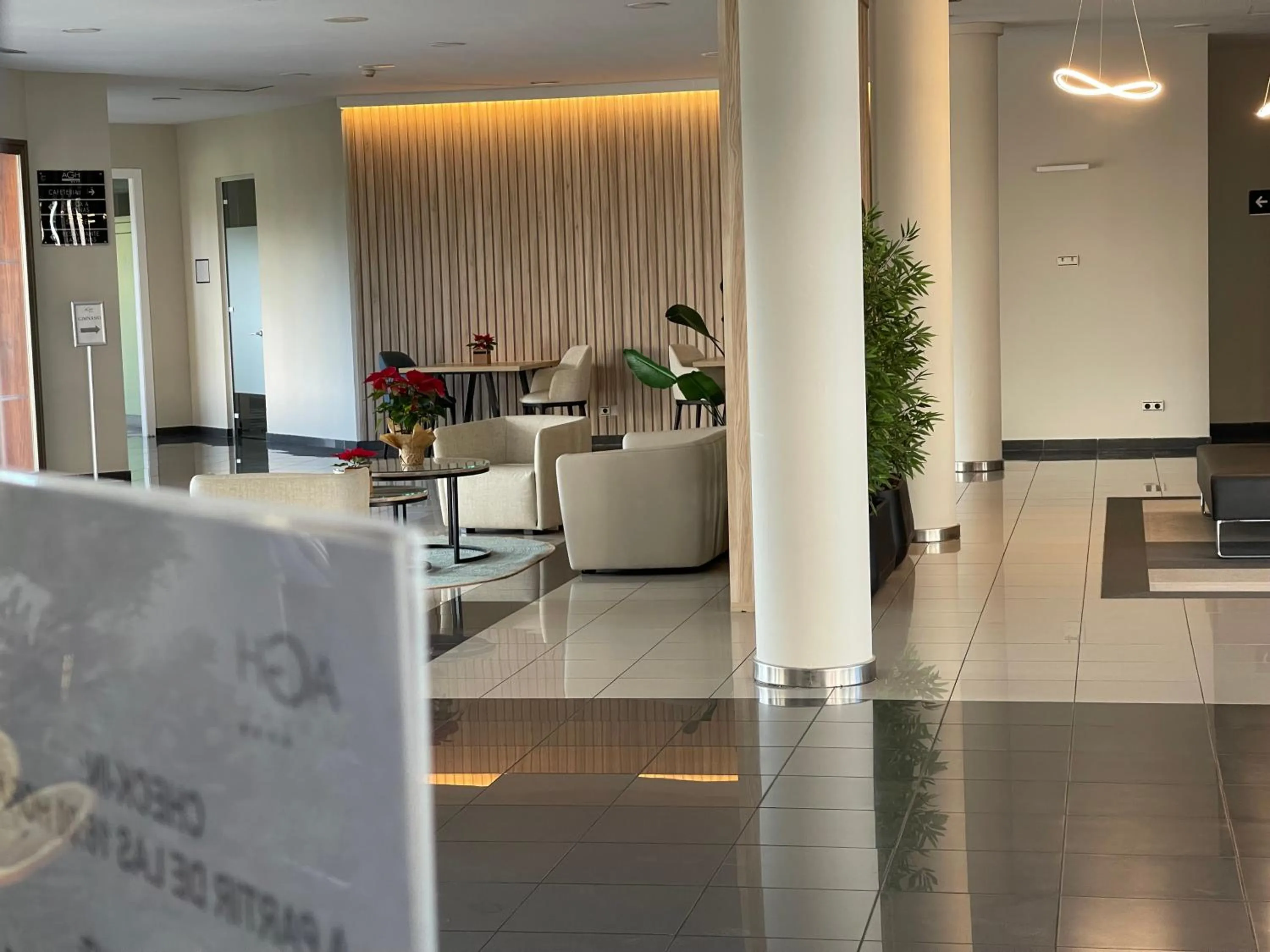 Living room in AGH Canet