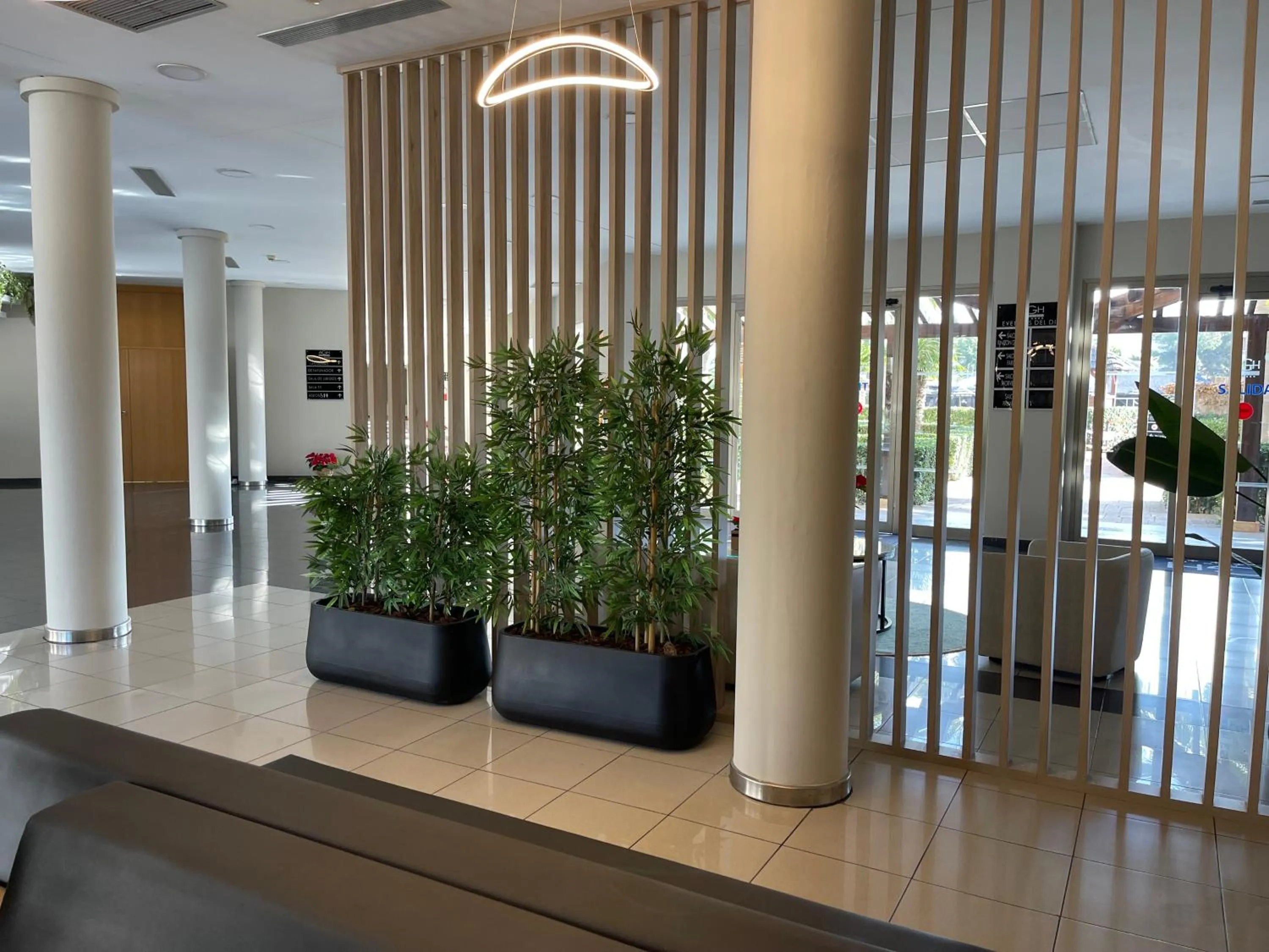 Lobby or reception in AGH Canet