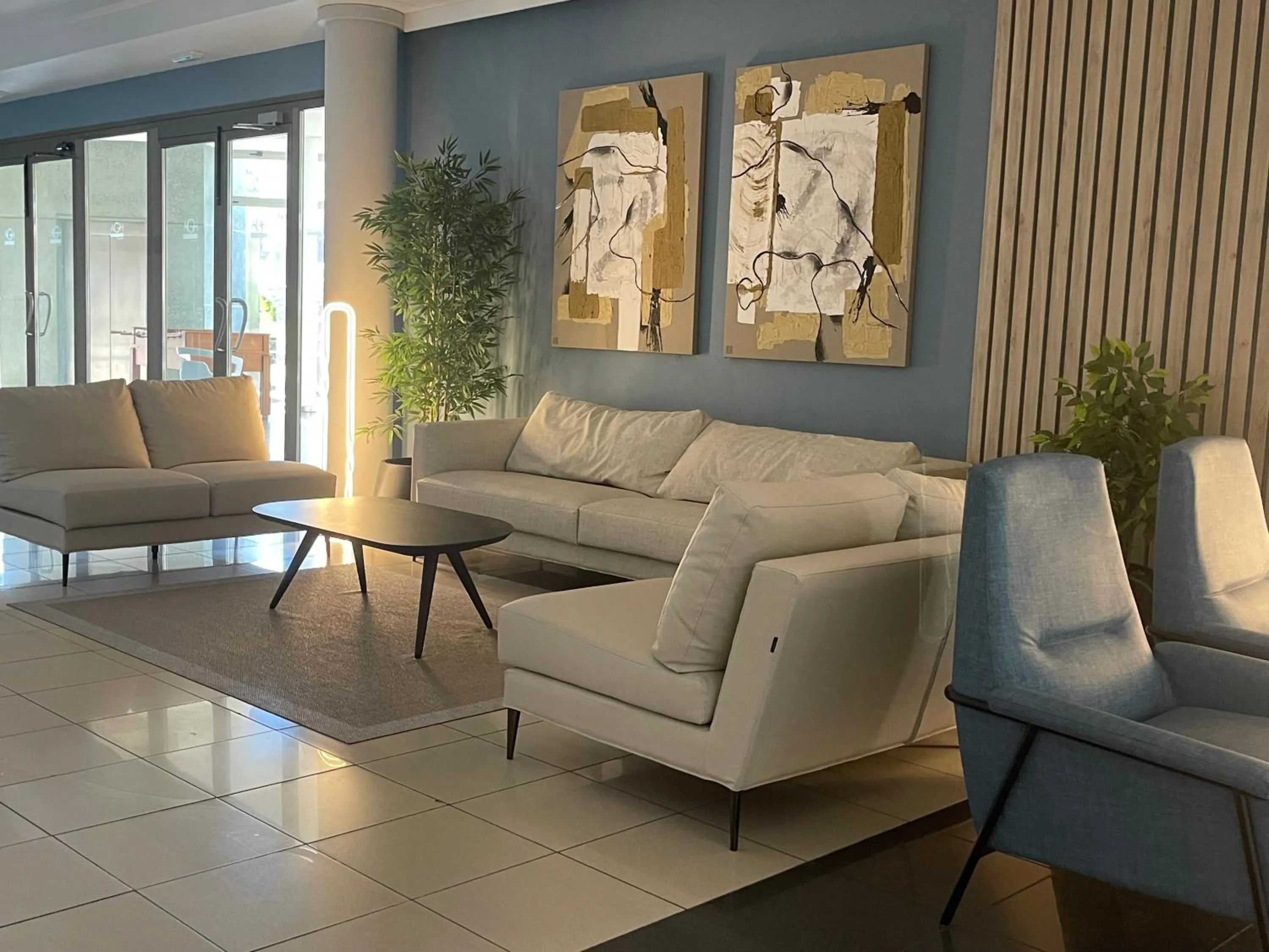 Living room in AGH Canet