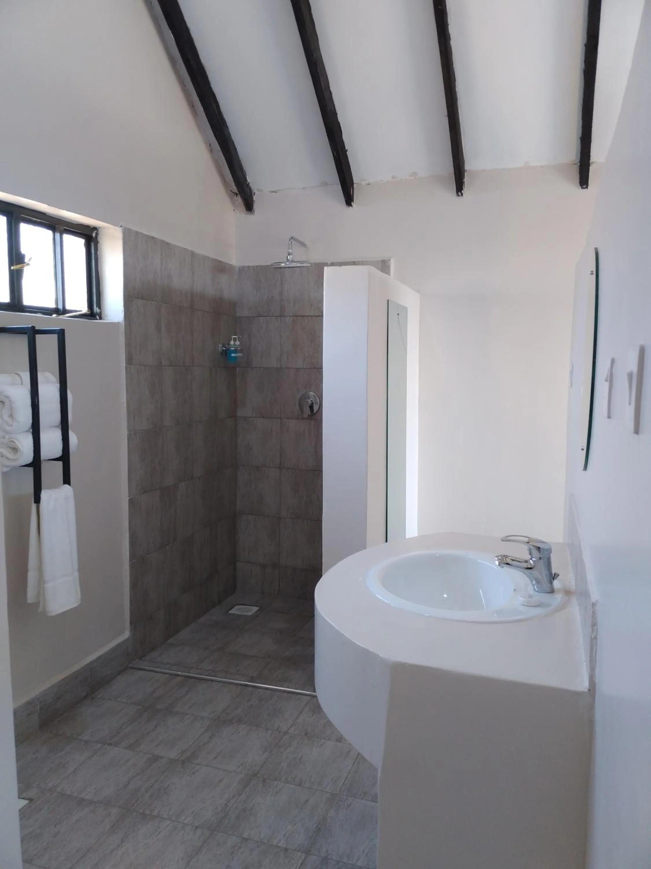 Shower in Outback Kenya Lodge