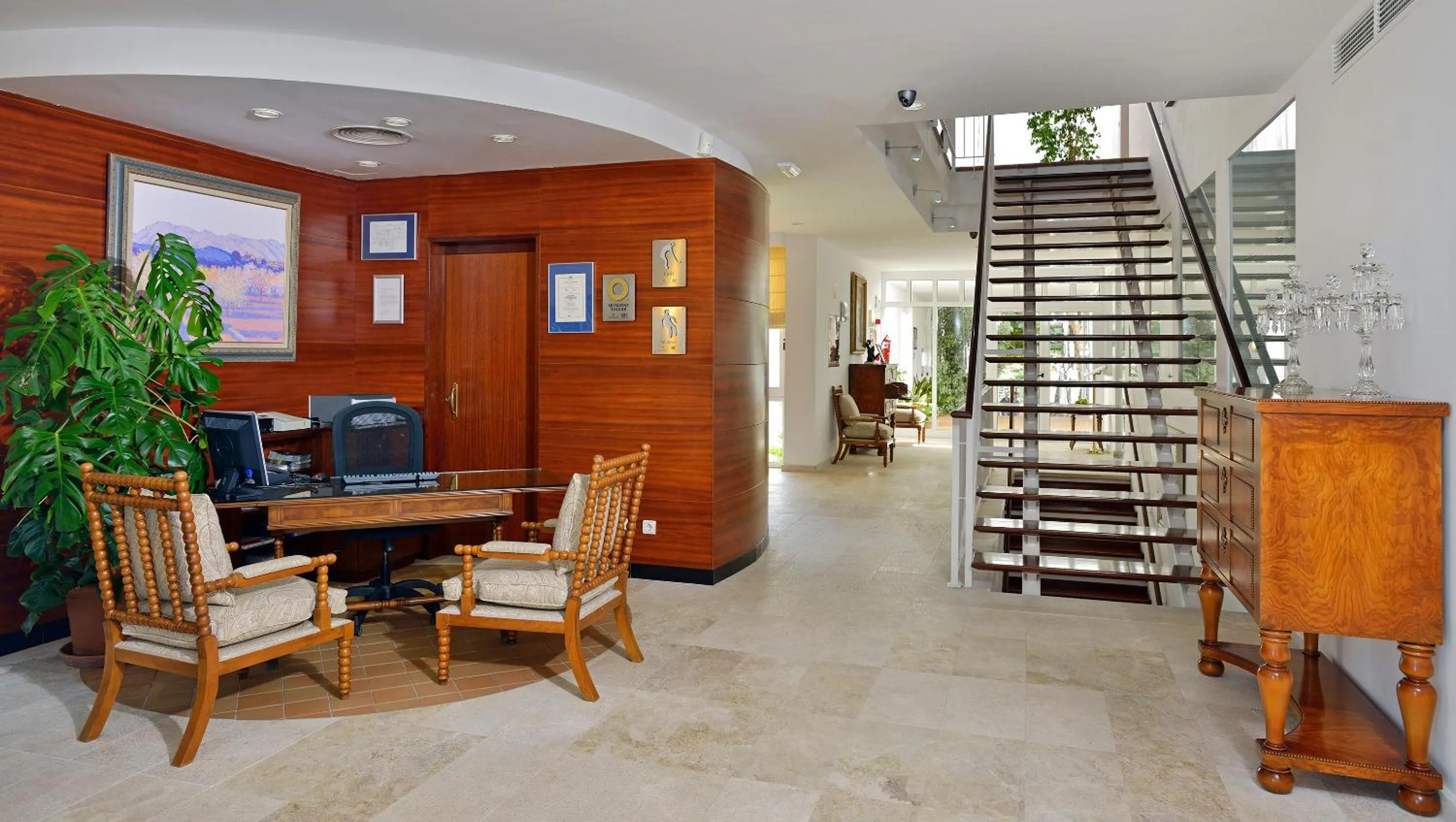 Lobby or reception in Melia Cala d'Or Boutique Hotel