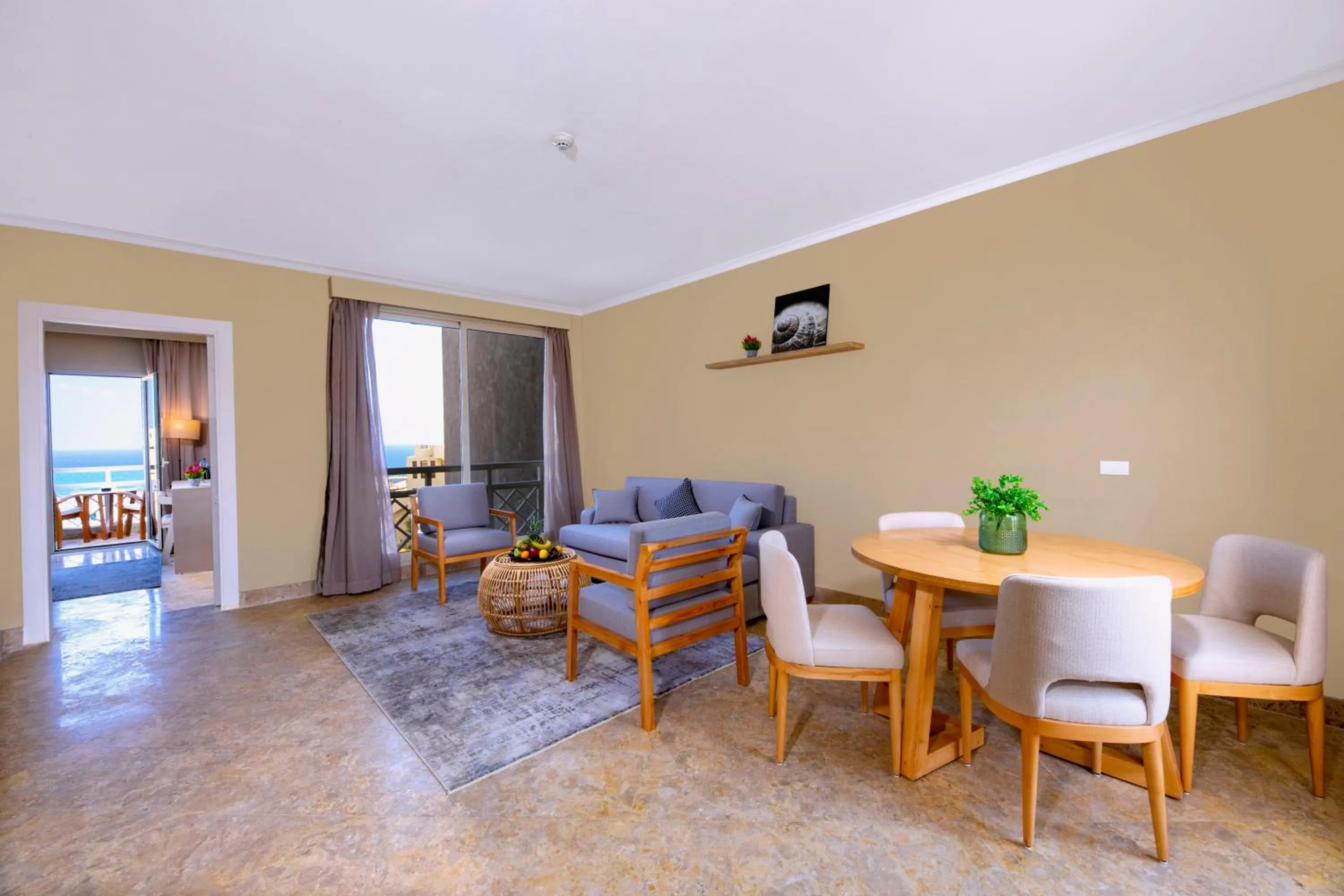 Living room in Zen Resort Sahl Hasheesh by TBH Hotels