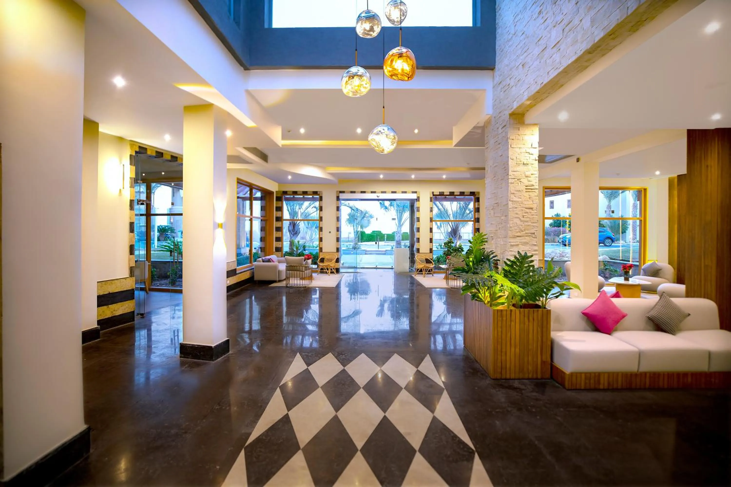 Lobby or reception in Zen Resort Sahl Hasheesh by TBH Hotels