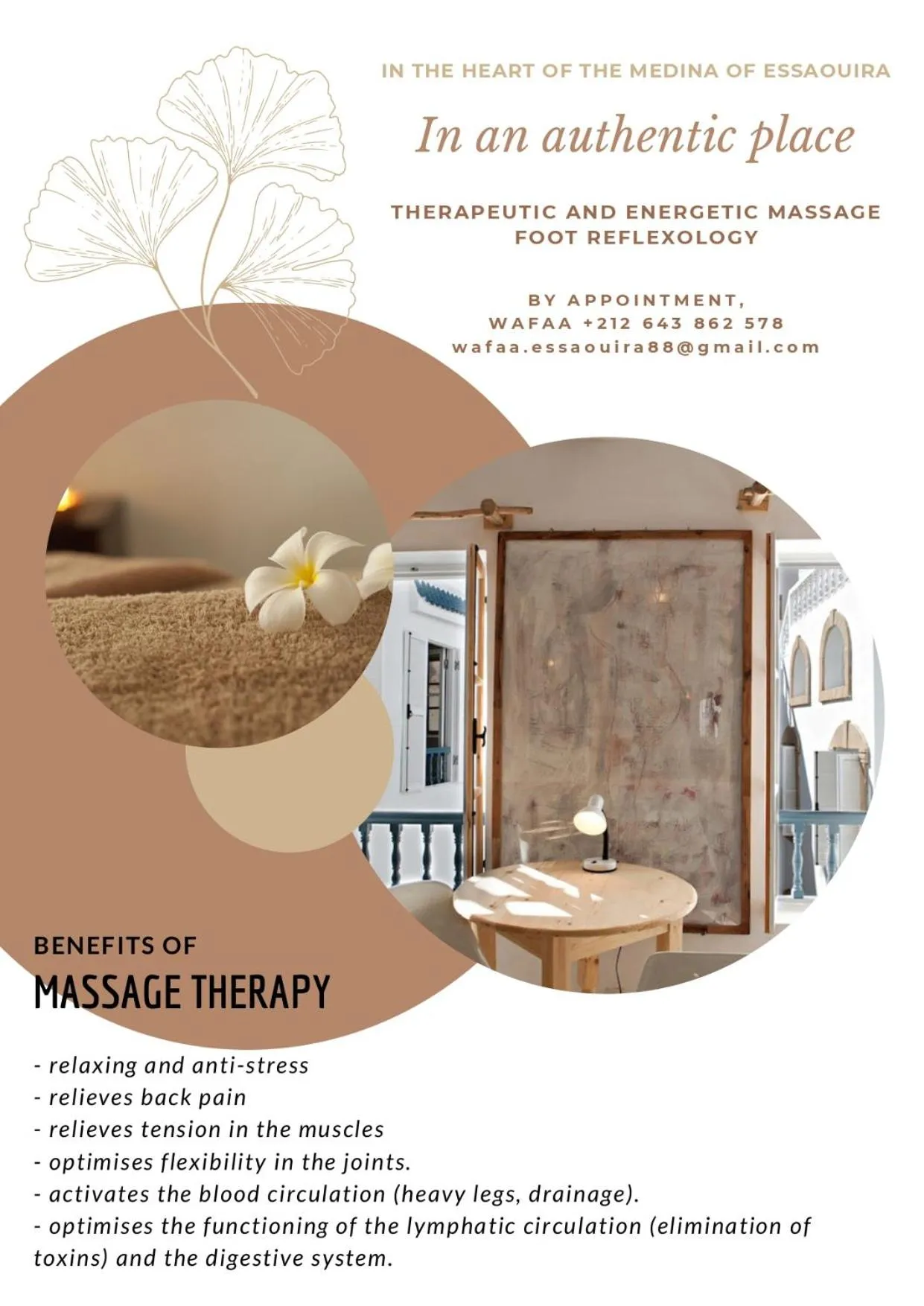 Massage in RIAD AMANA