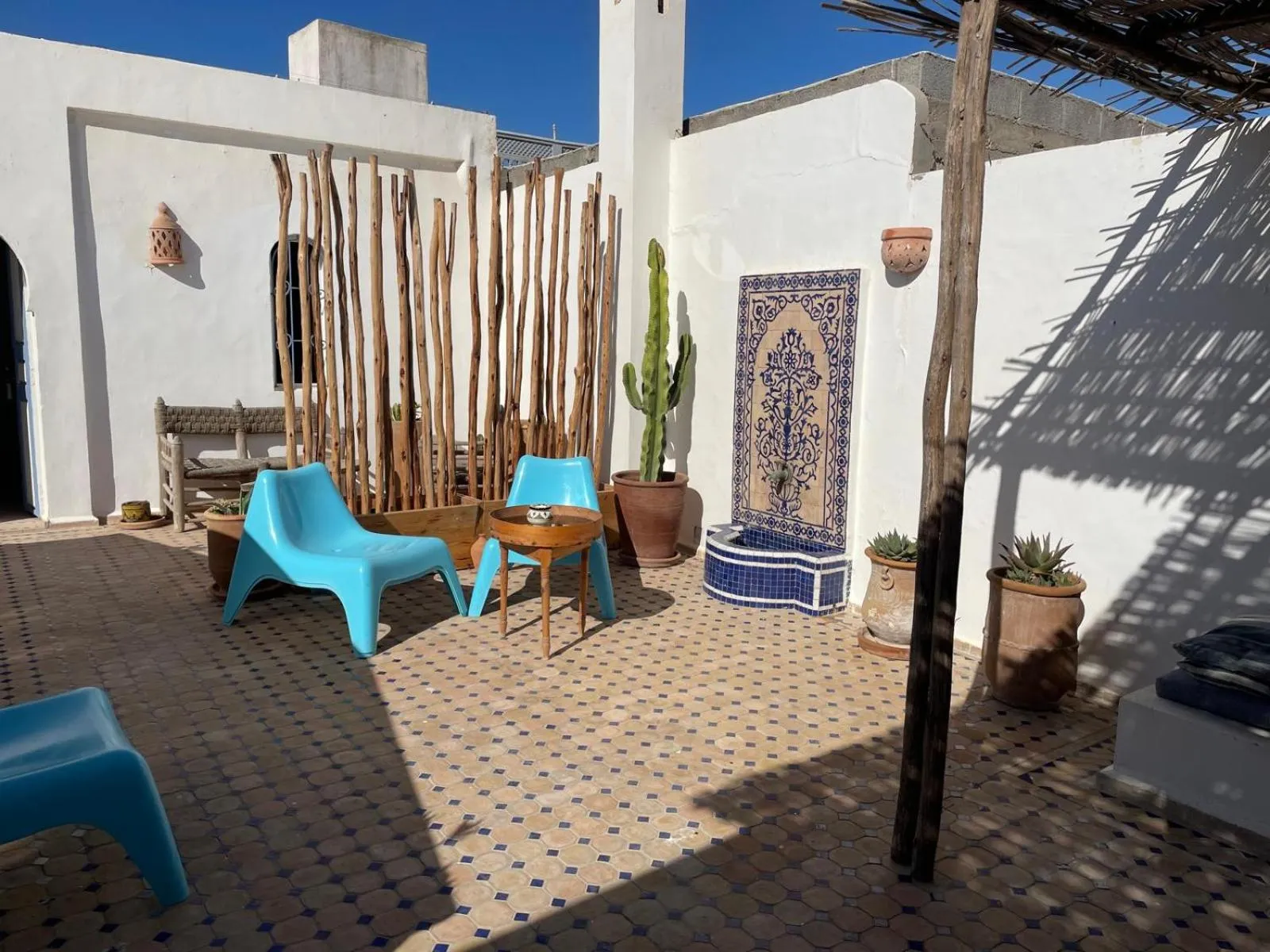Balcony/Terrace in RIAD AMANA