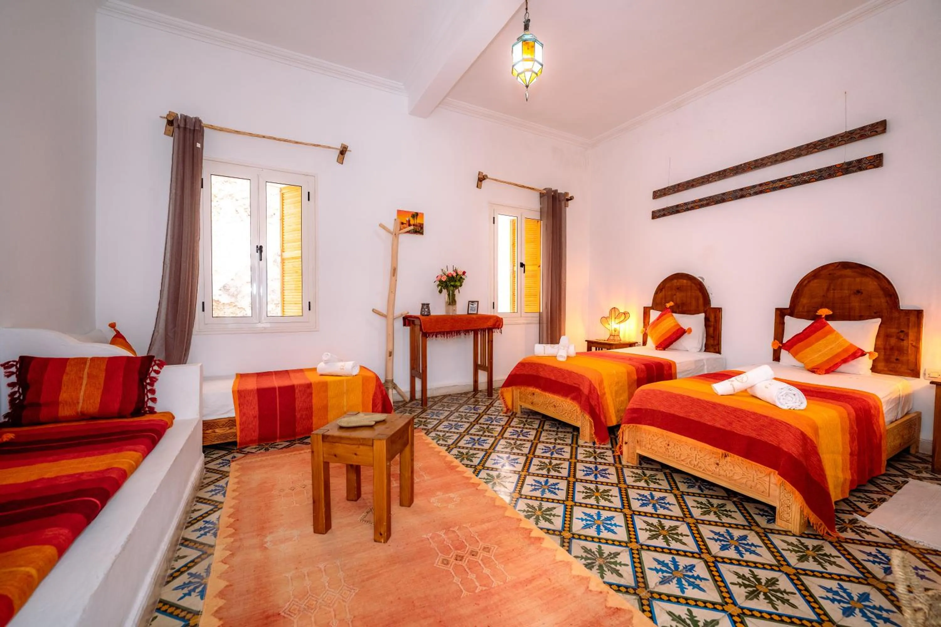 Photo of the whole room, Bed in RIAD AMANA