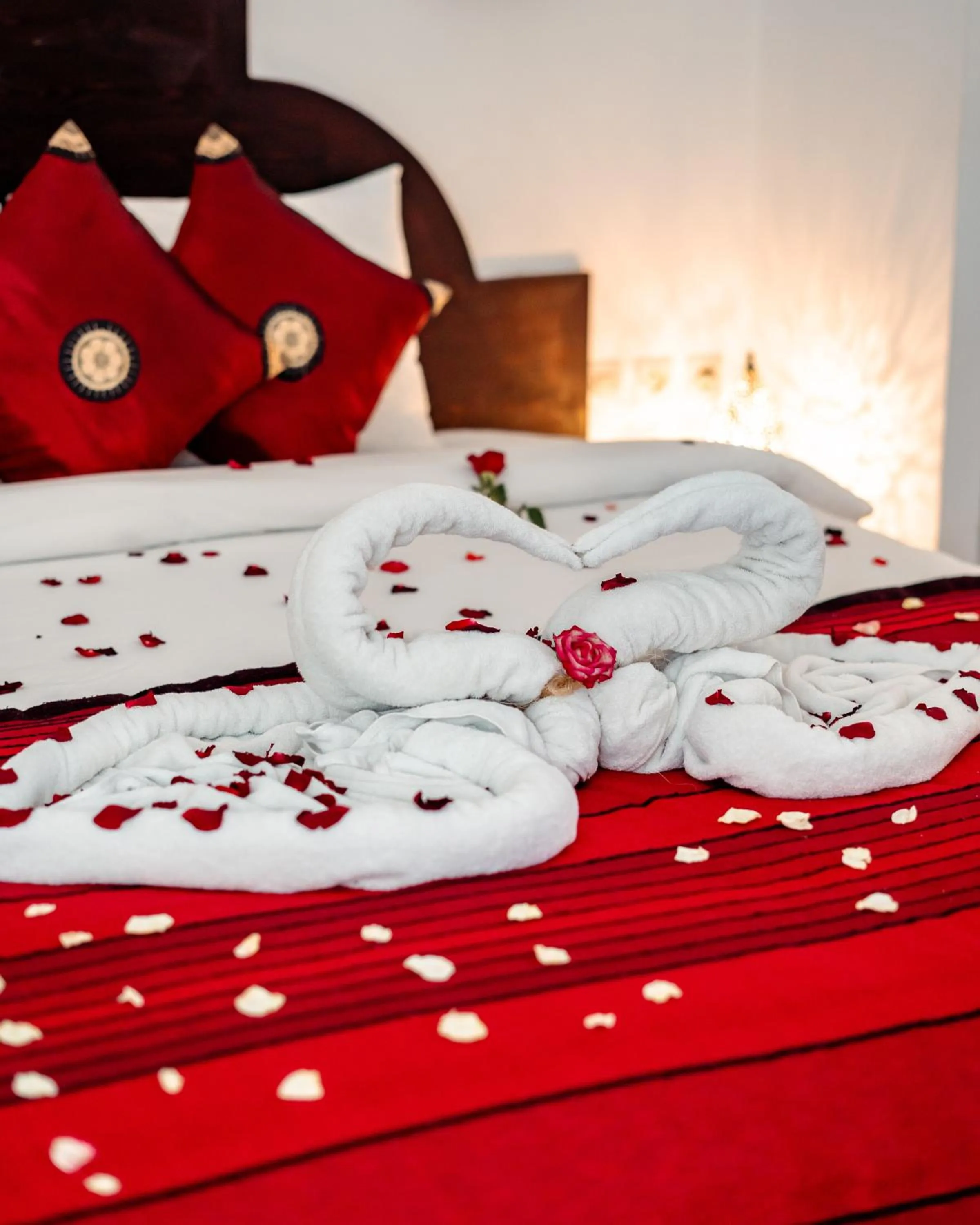 towels, Bed in RIAD AMANA