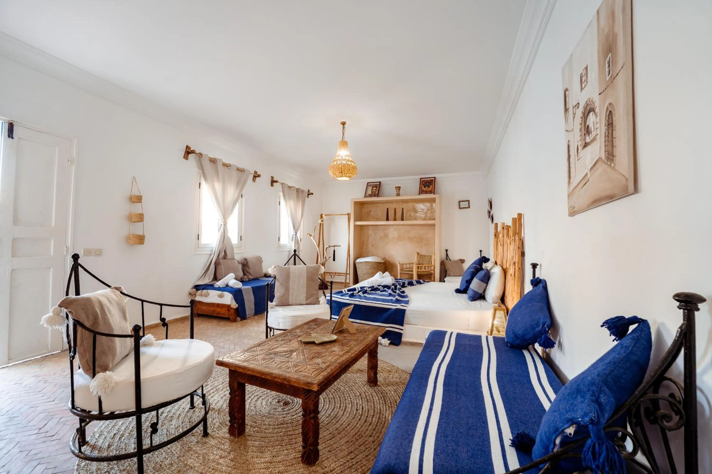 Photo of the whole room, Bed in RIAD AMANA