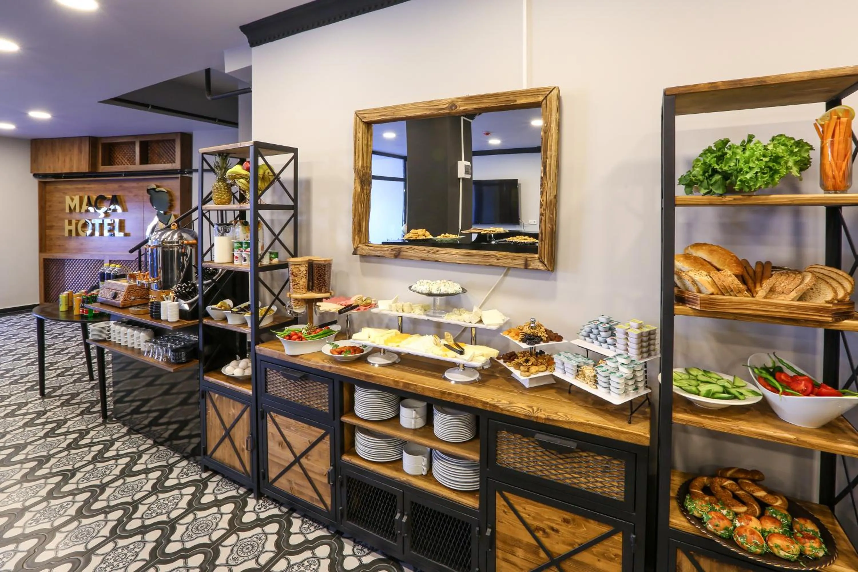 Buffet breakfast in MAÇA OTEL