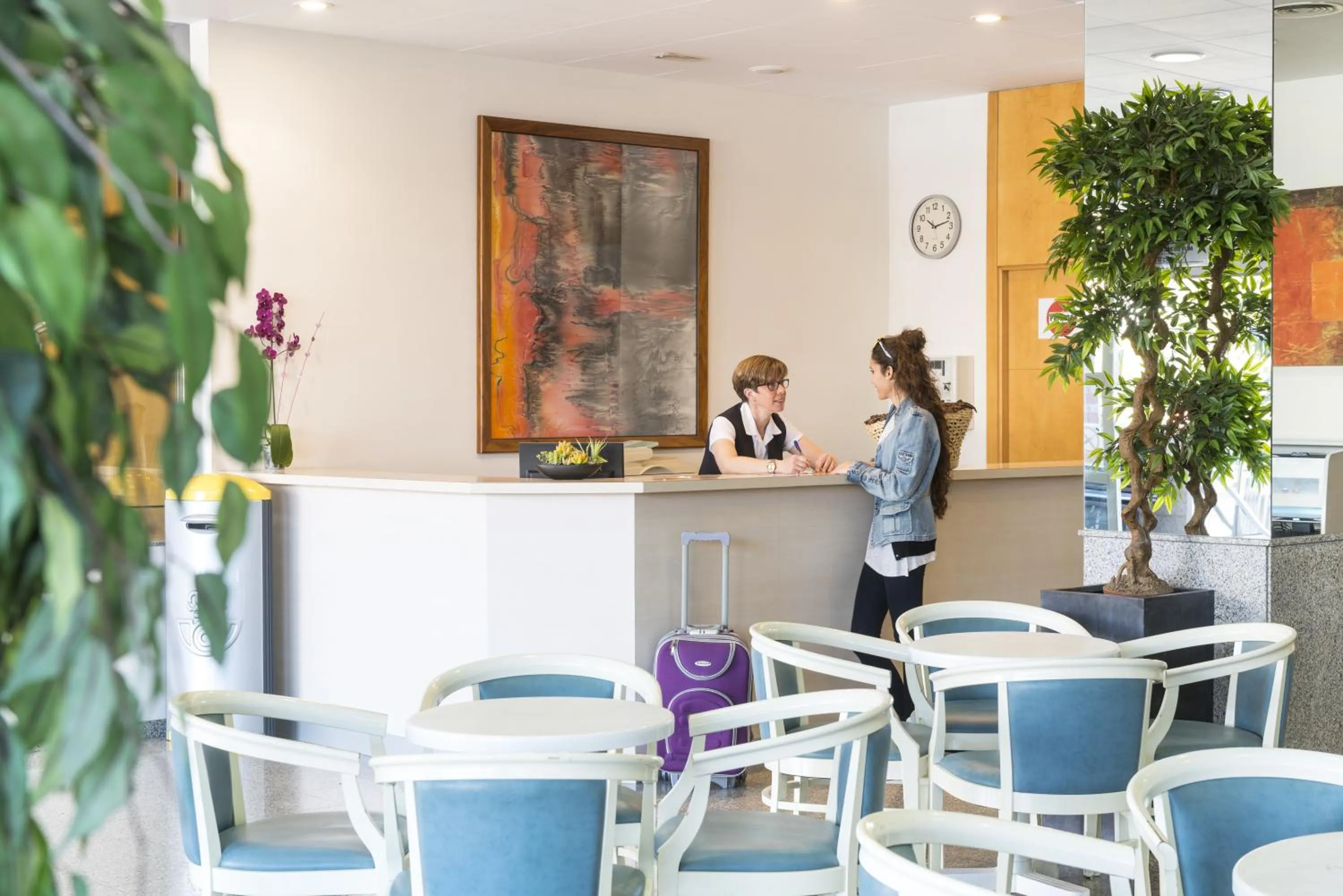 Lobby or reception in Apartaments Condado by Marsol