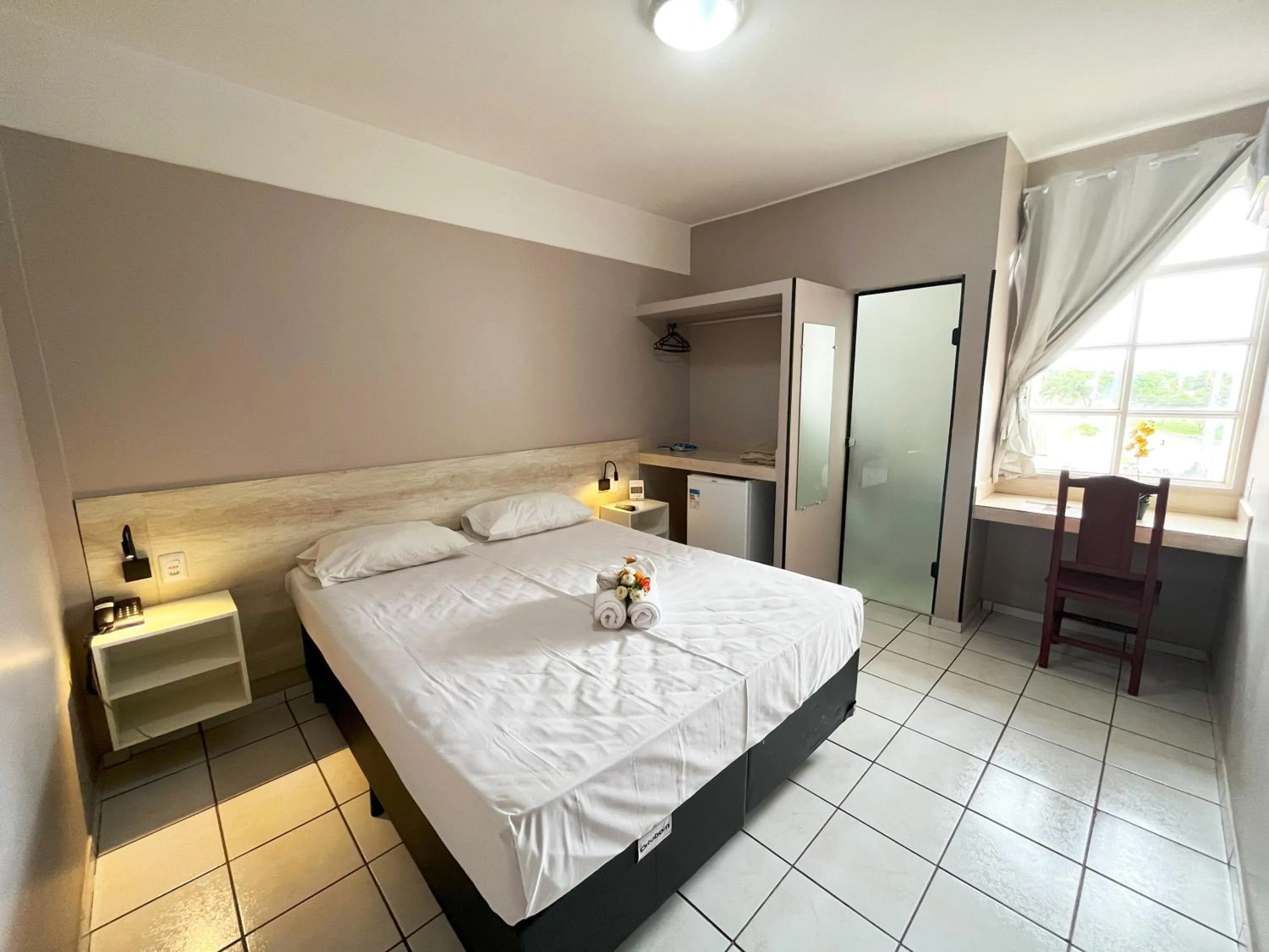 Bed in Europa Hotel Brasília by Bsb Inn