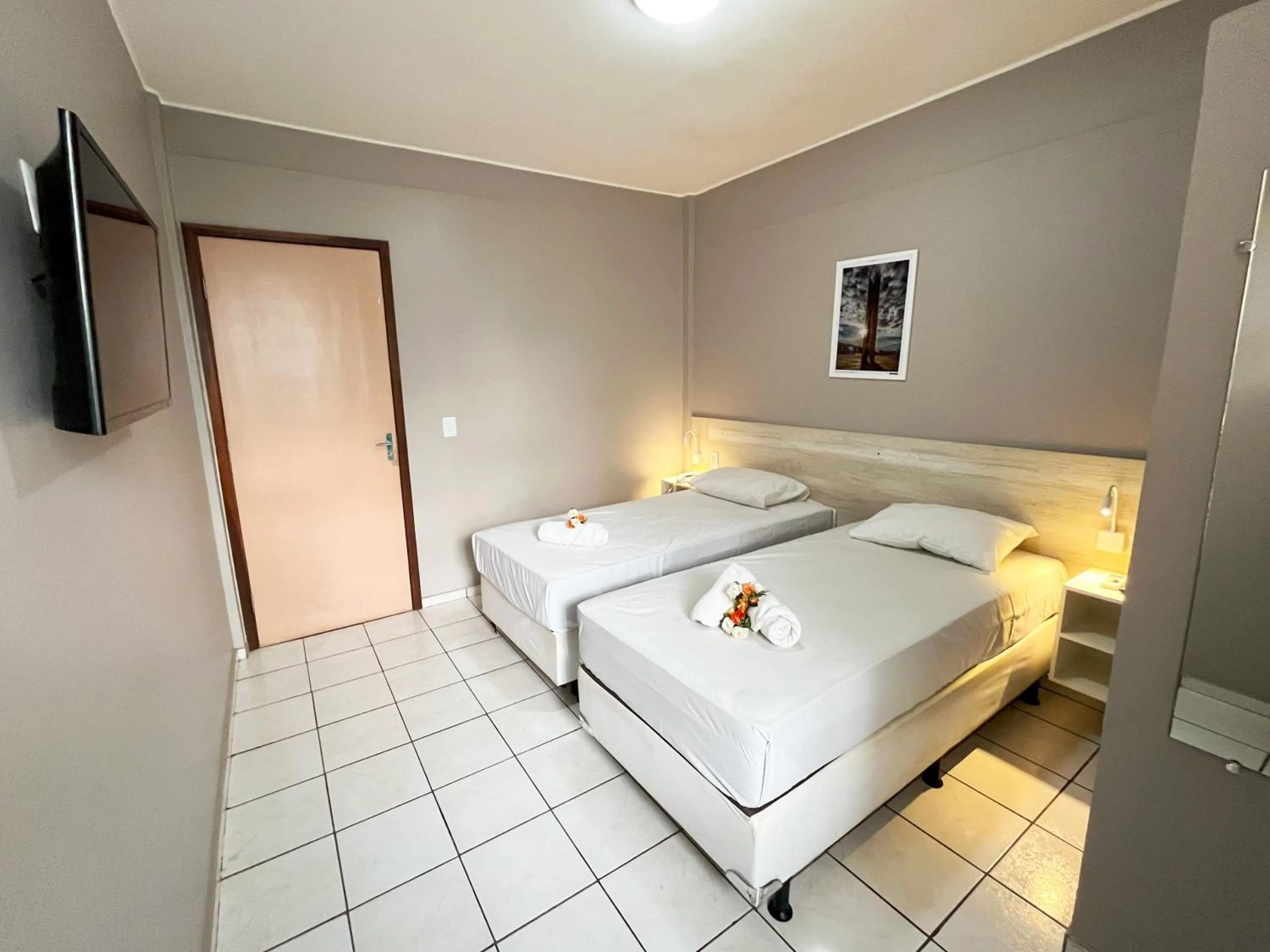 Bed in Europa Hotel Brasília by Bsb Inn