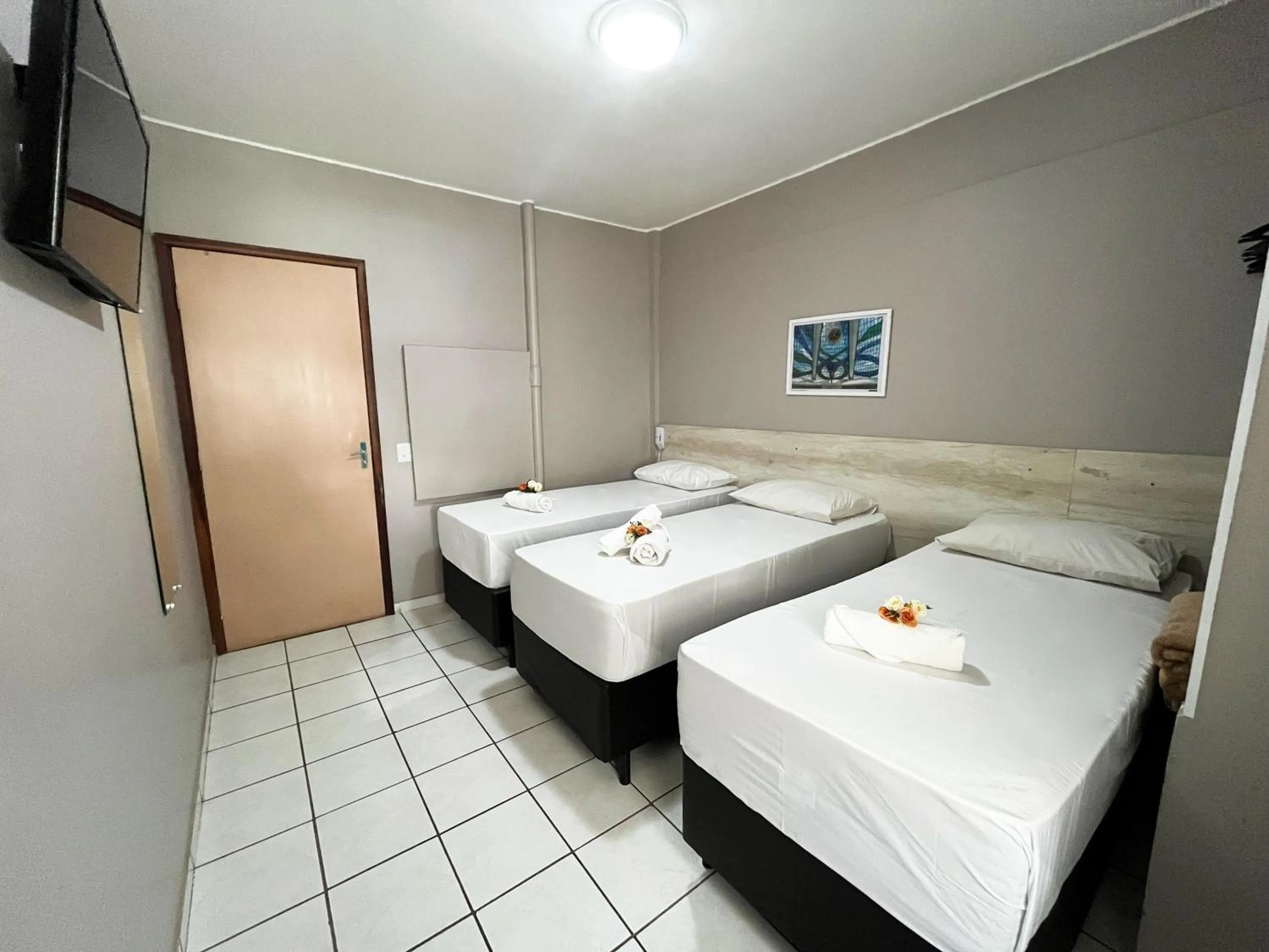 Bed in Europa Hotel Brasília by Bsb Inn