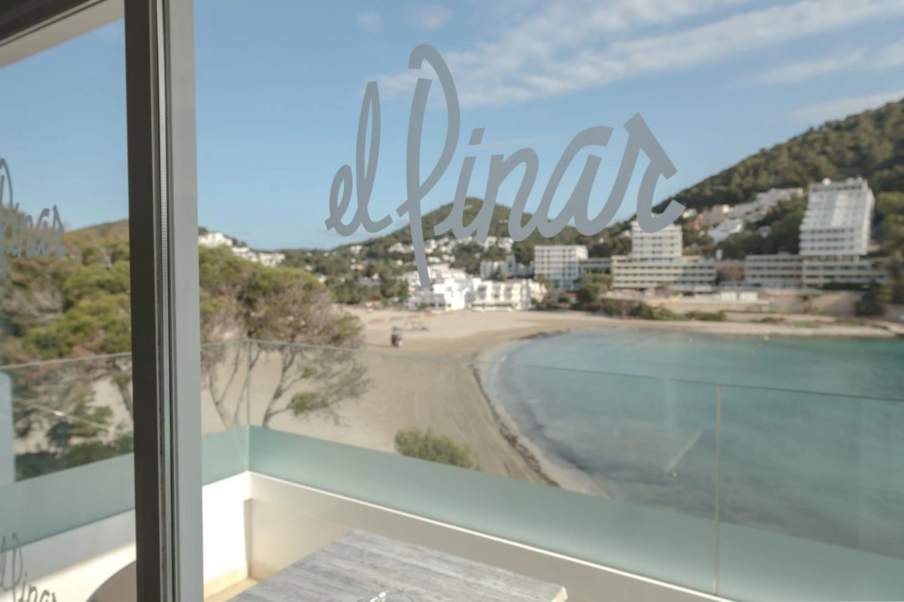 Sea view in Hotel El Pinar