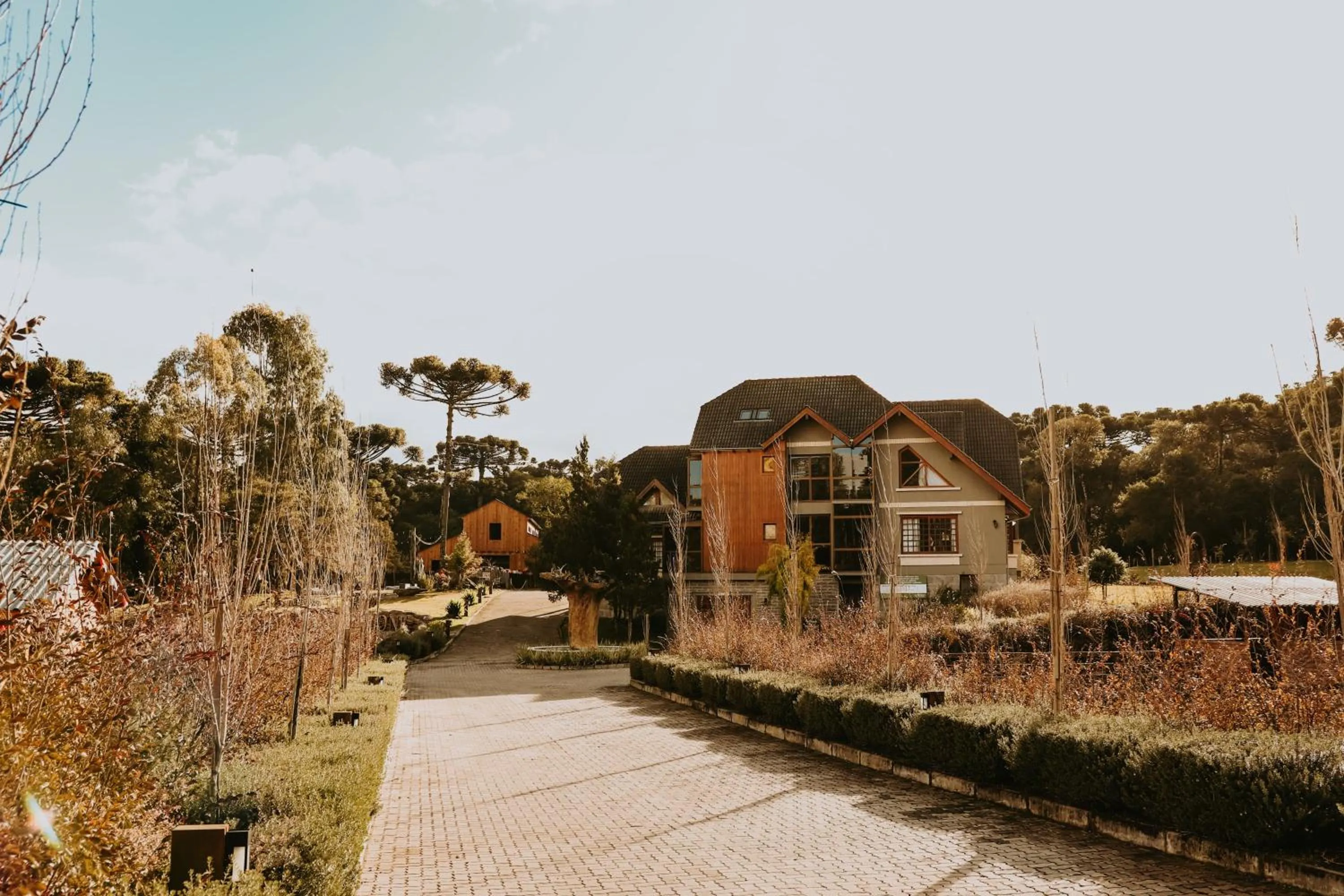 Facade/entrance in WoodStone Hotel Fazenda