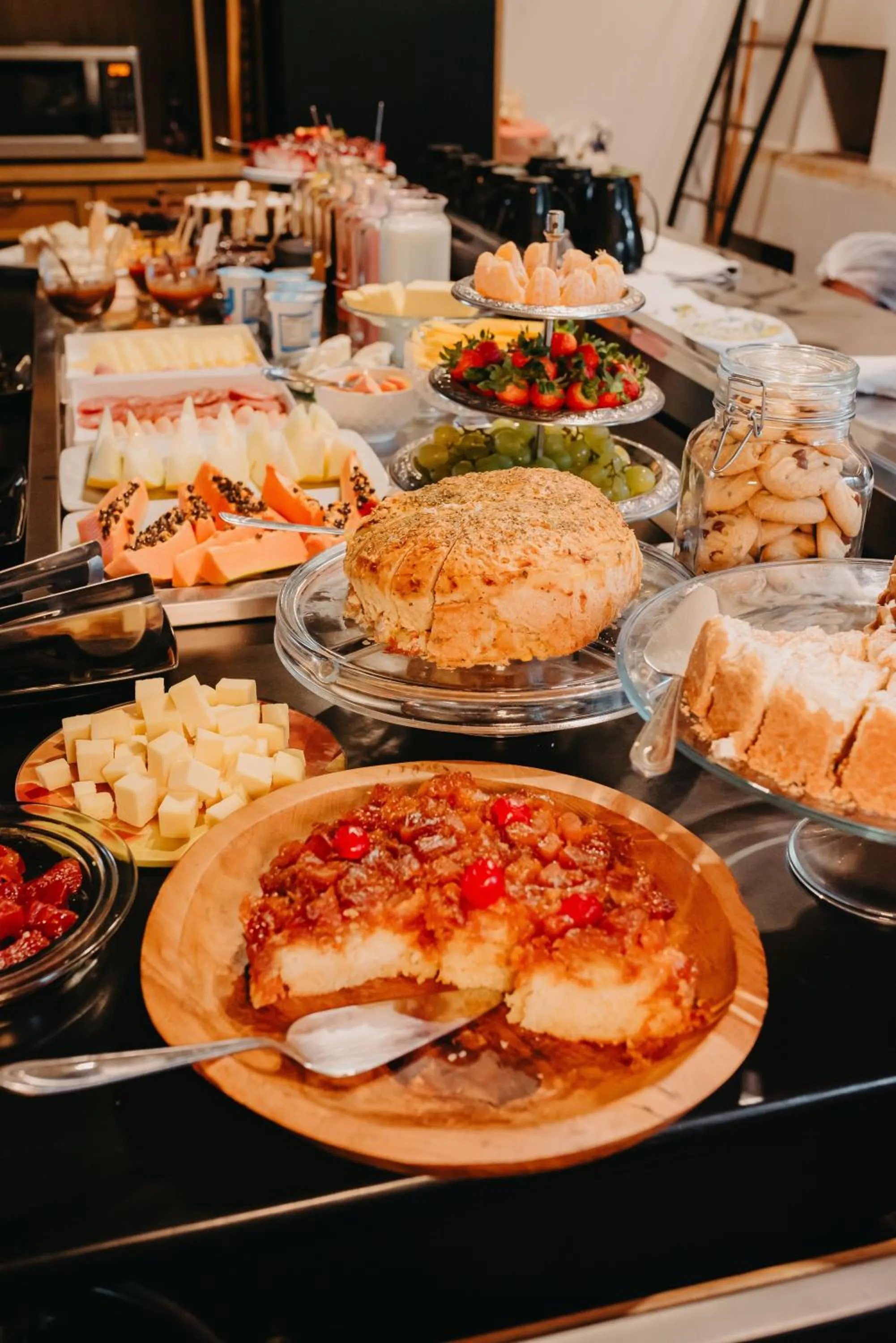 Buffet breakfast in WoodStone Hotel Fazenda