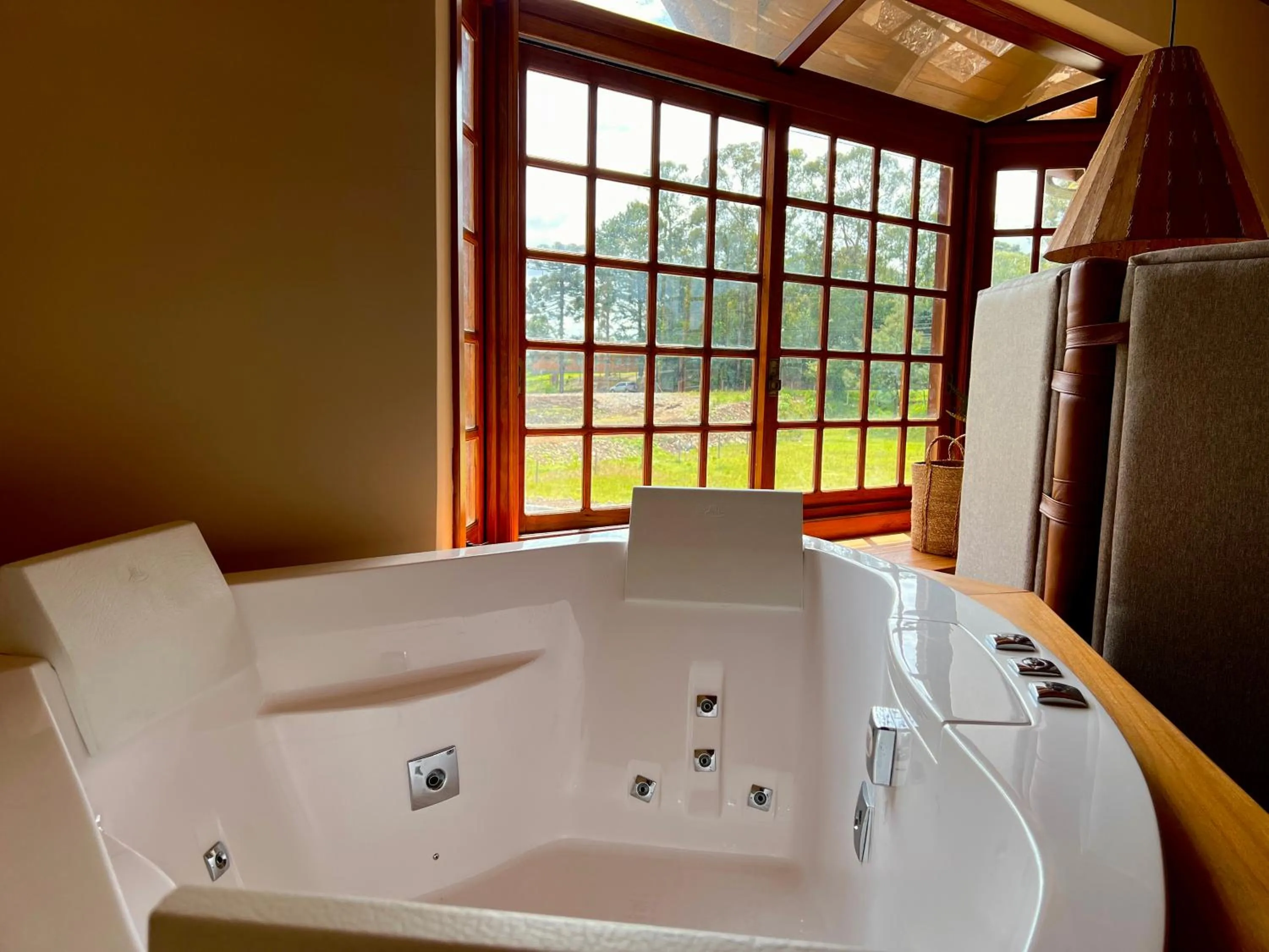 Hot Tub in WoodStone Hotel Fazenda